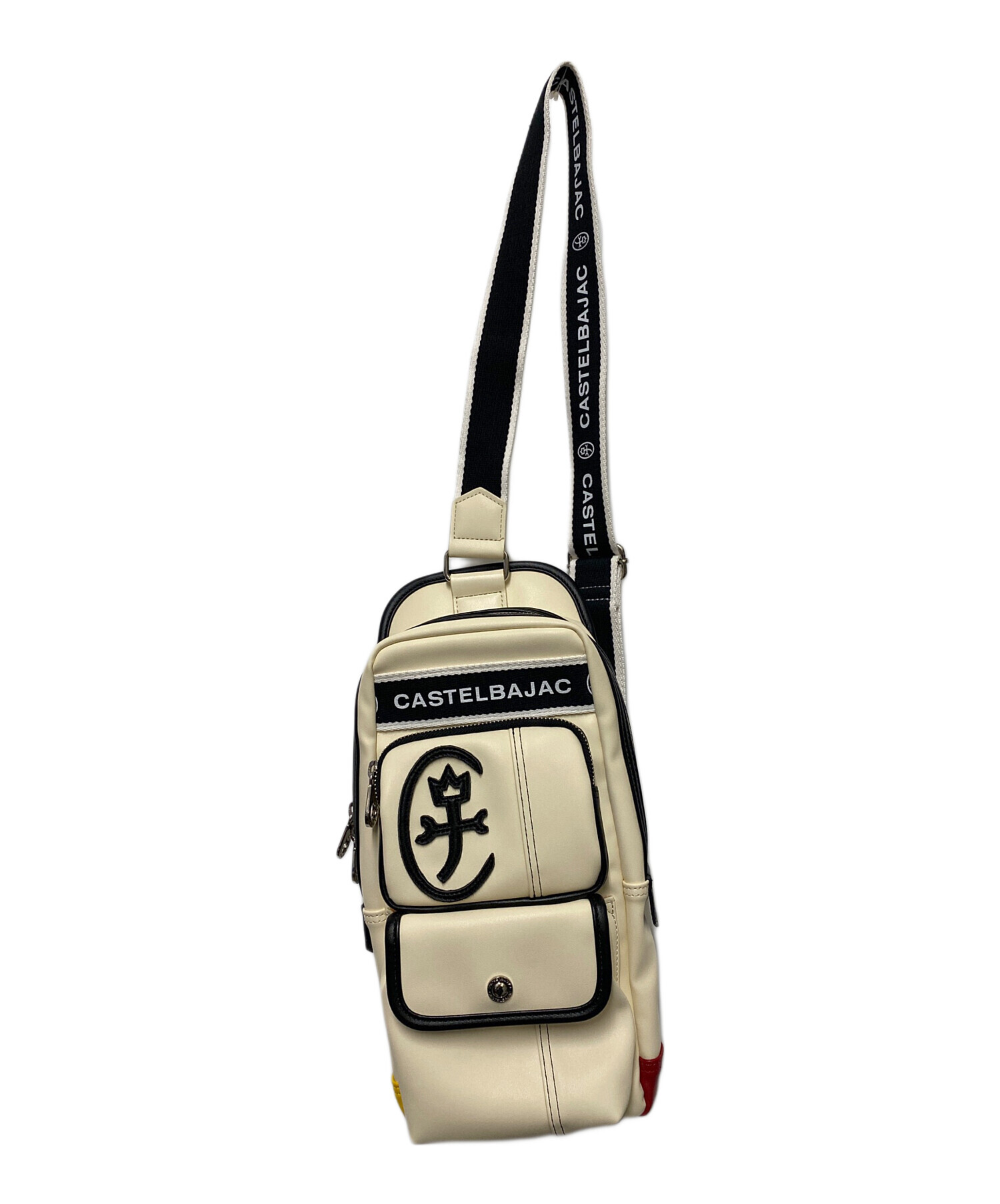 CASTELBAJAC(カステルバジャック) ⁄ ショルダーバッグ⁄レザー⁄WHT 