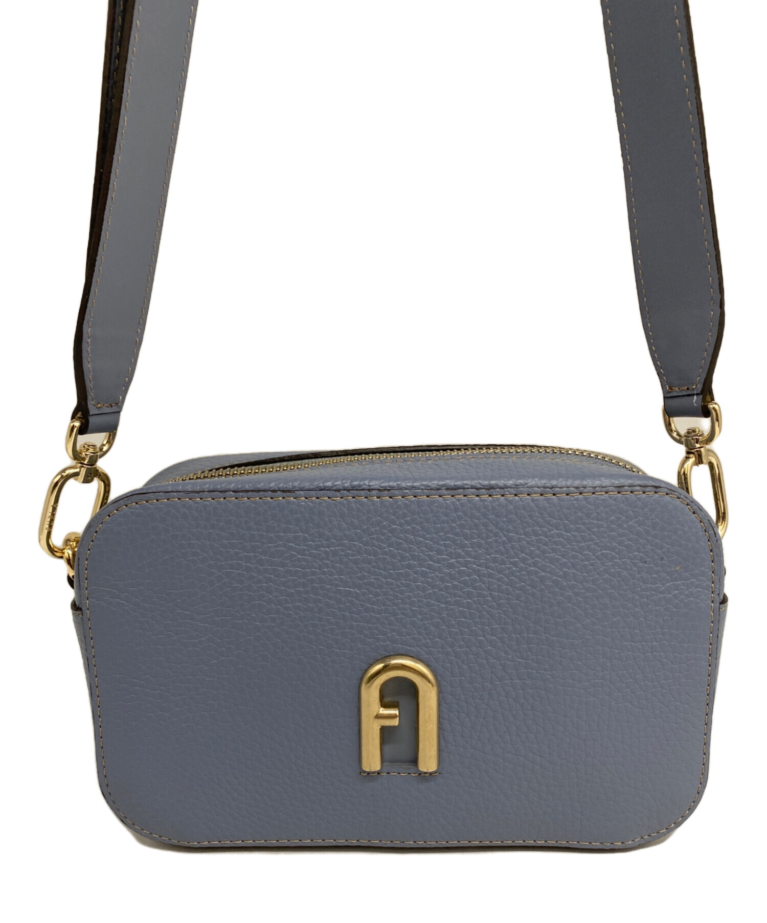 中古・古着通販】FURLA (フルラ) ミニショルダーバッグ ブルー