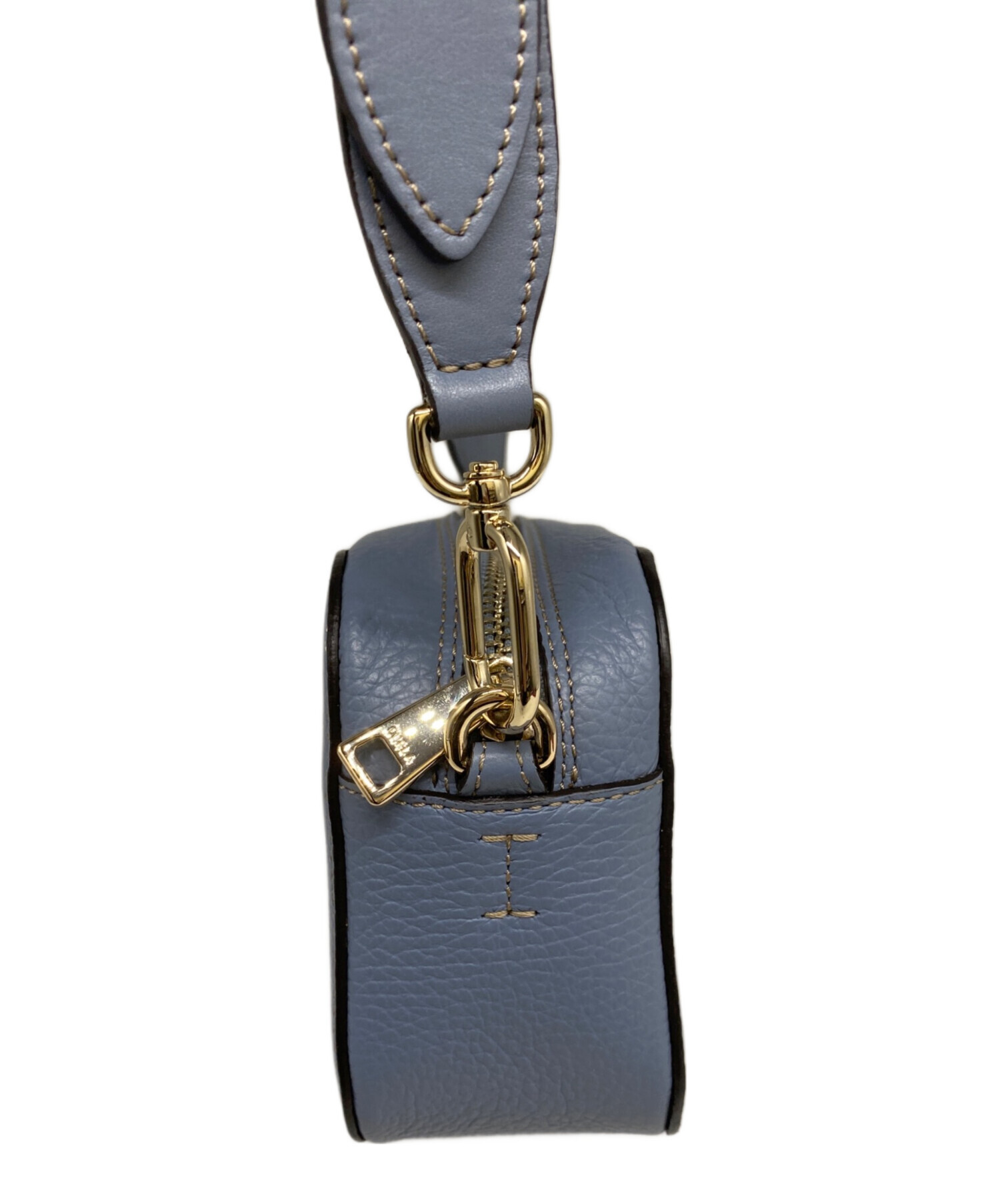 FURLA フルラ VARSITY STYLE MINI レザー 2WAYバッグ 中古 FURLA（フルラ） ショルダーバッグ レディース VARSITY STYLE ミニ