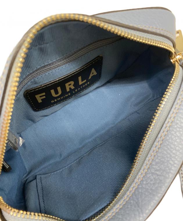 FURLA フルラ VARSITY STYLE MINI レザー 2WAYバッグ 中古 FURLA（フルラ） ショルダーバッグ レディース VARSITY STYLE ミニ