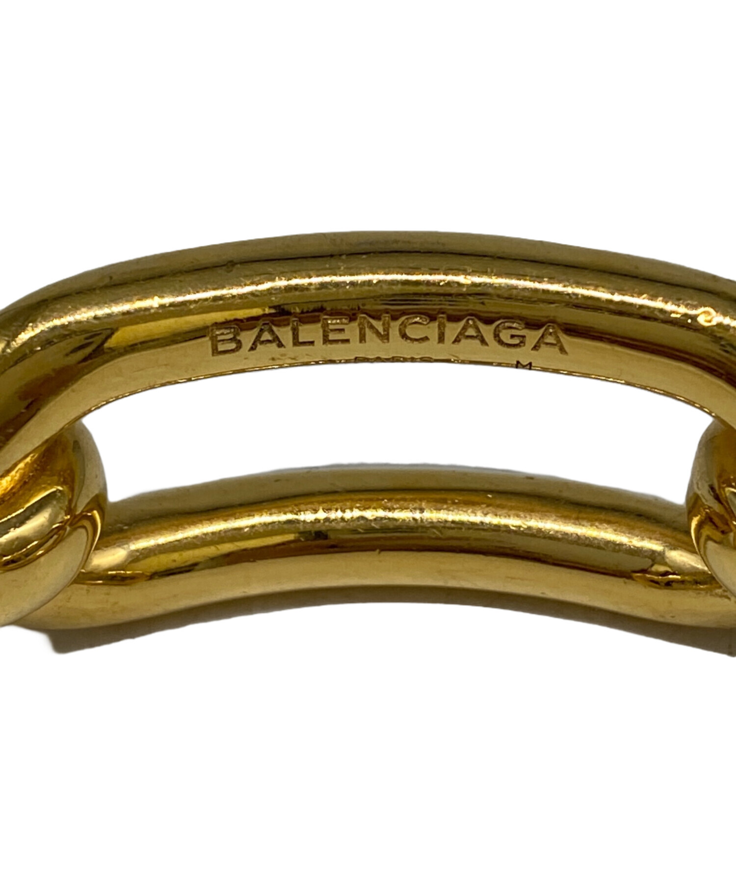 中古・古着通販】BALENCIAGA (バレンシアガ) バングル ゴールドカラー 