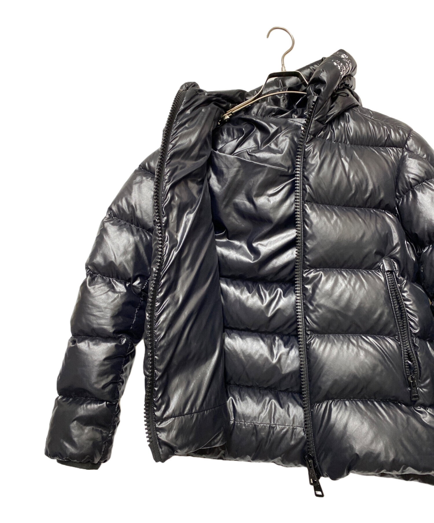 中古・古着通販】MONCLER (モンクレール) ダウンジャケット ブラック