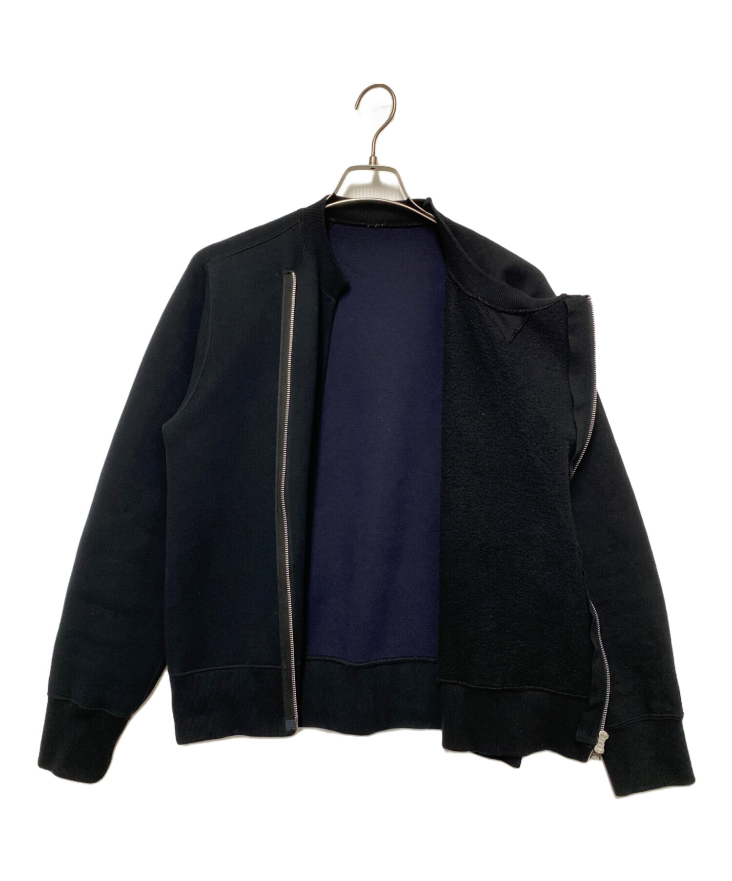 中古・古着通販】sacai (サカイ) Sponge Sweat Blouson ブラック 