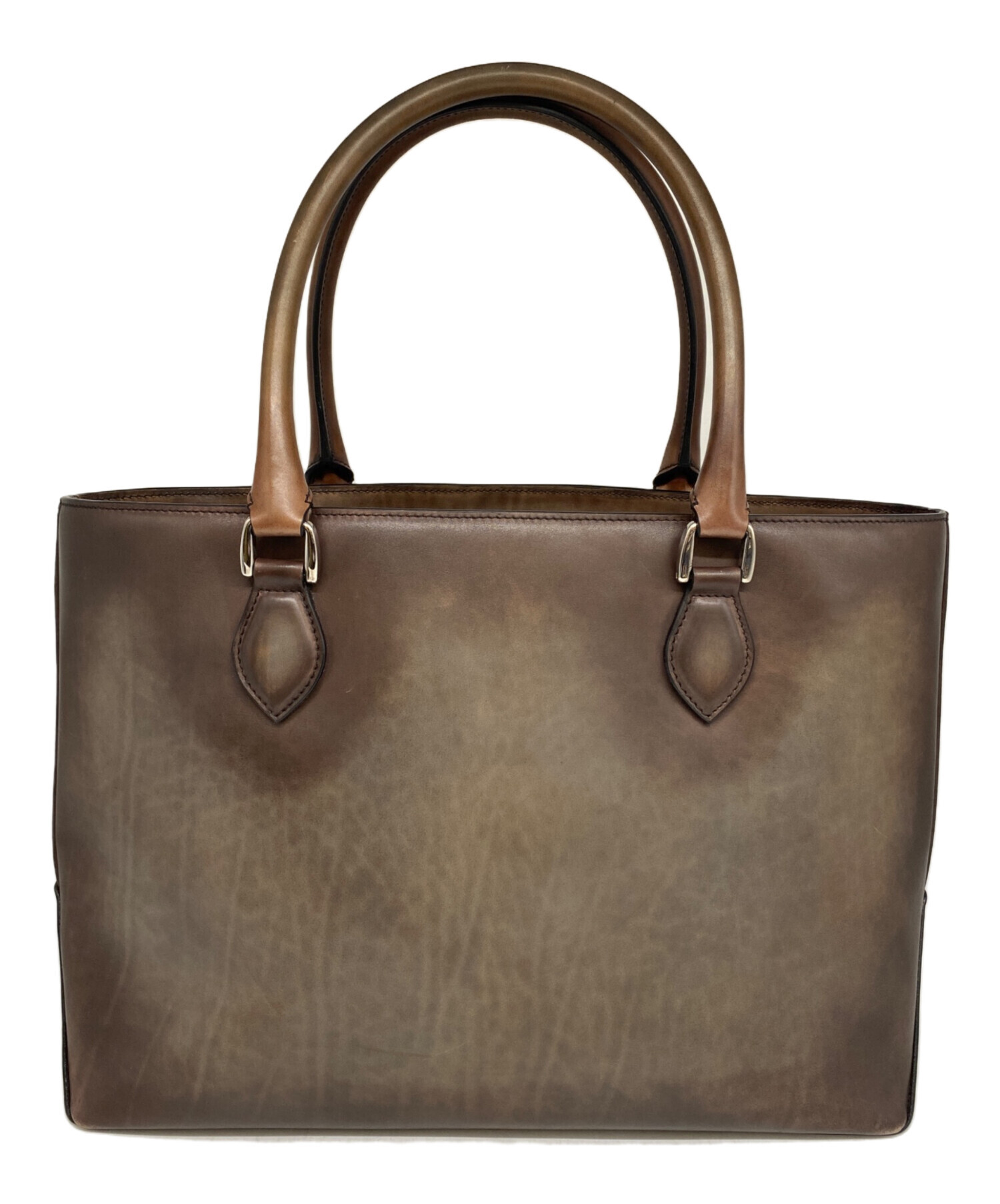 中古・古着通販】Berluti (ベルルッティ) トートバッグ ブラウン 中古・古着通販】Berluti (ベルルッティ) トートバッグ ブラウン