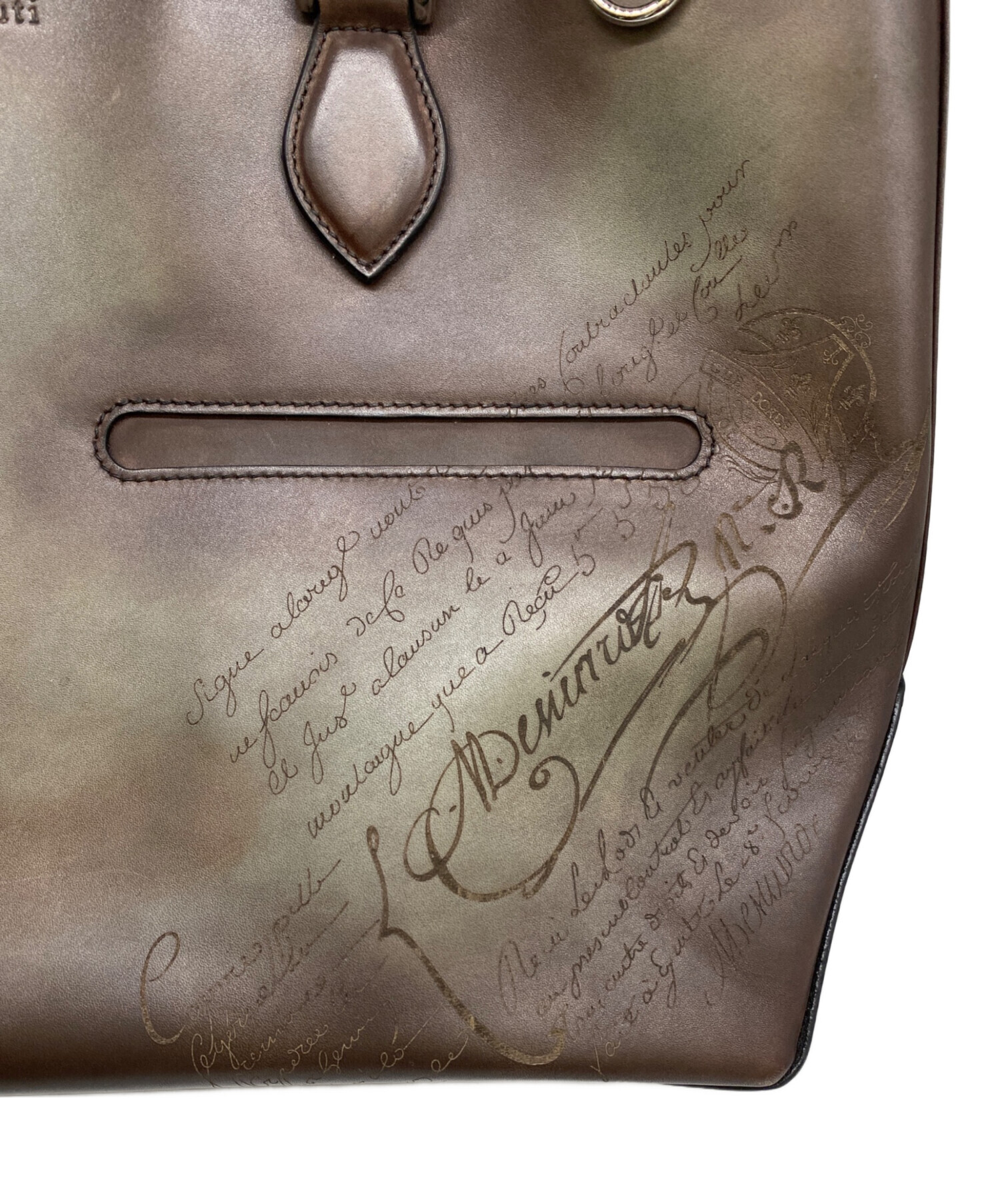 中古・古着通販】Berluti (ベルルッティ) トートバッグ ブラウン