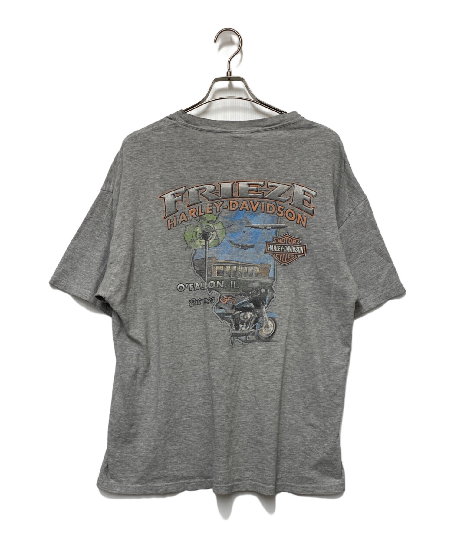 ハーレーダビッドソン USA製 Tシャツ グレー 中古・古着通販】HARLEY-DAVIDSON (ハーレーダビッドソン) 半袖Tシャツ