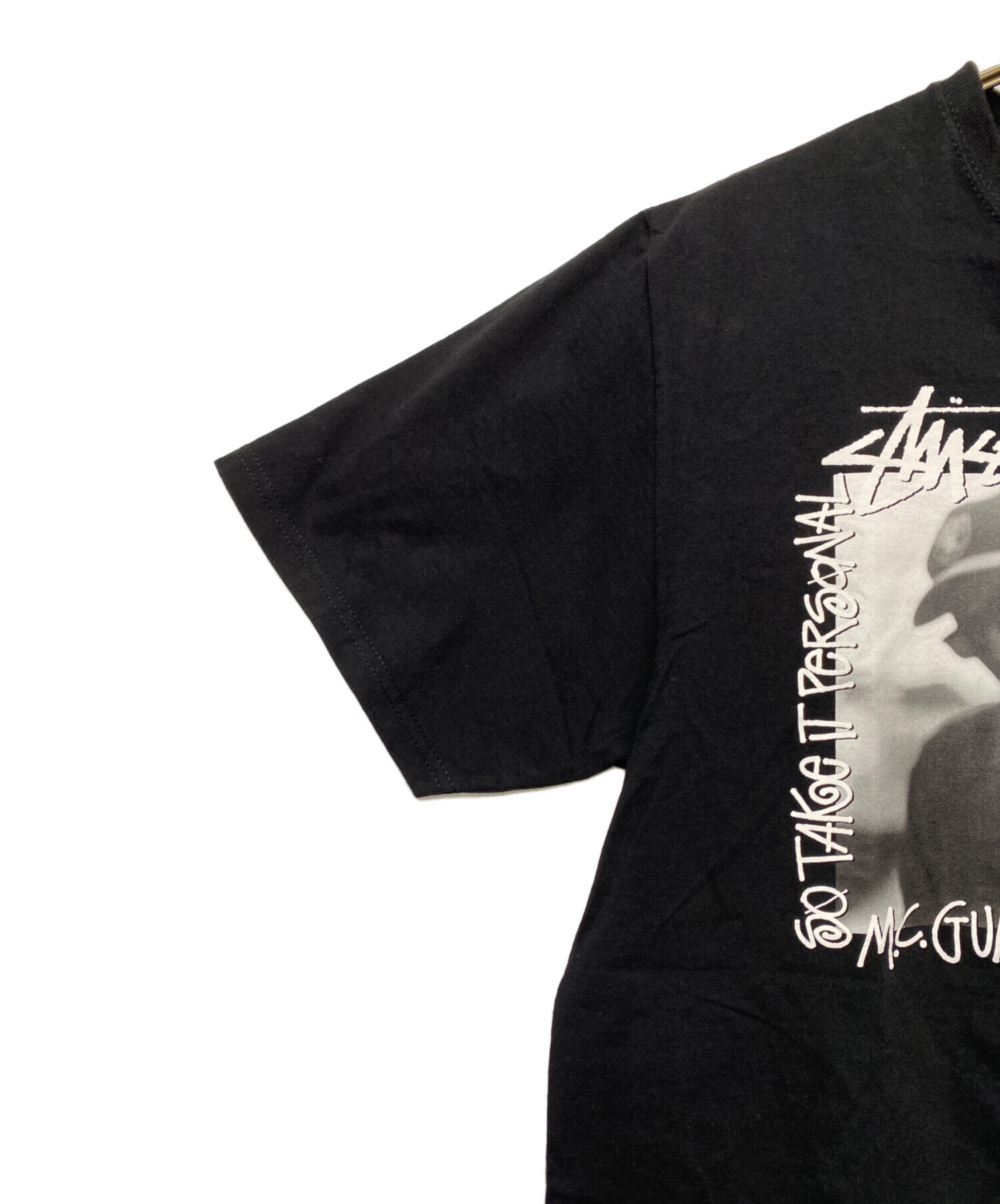 中古・古着通販】stussy (ステューシー) gang starr Tシャツ ブラック 