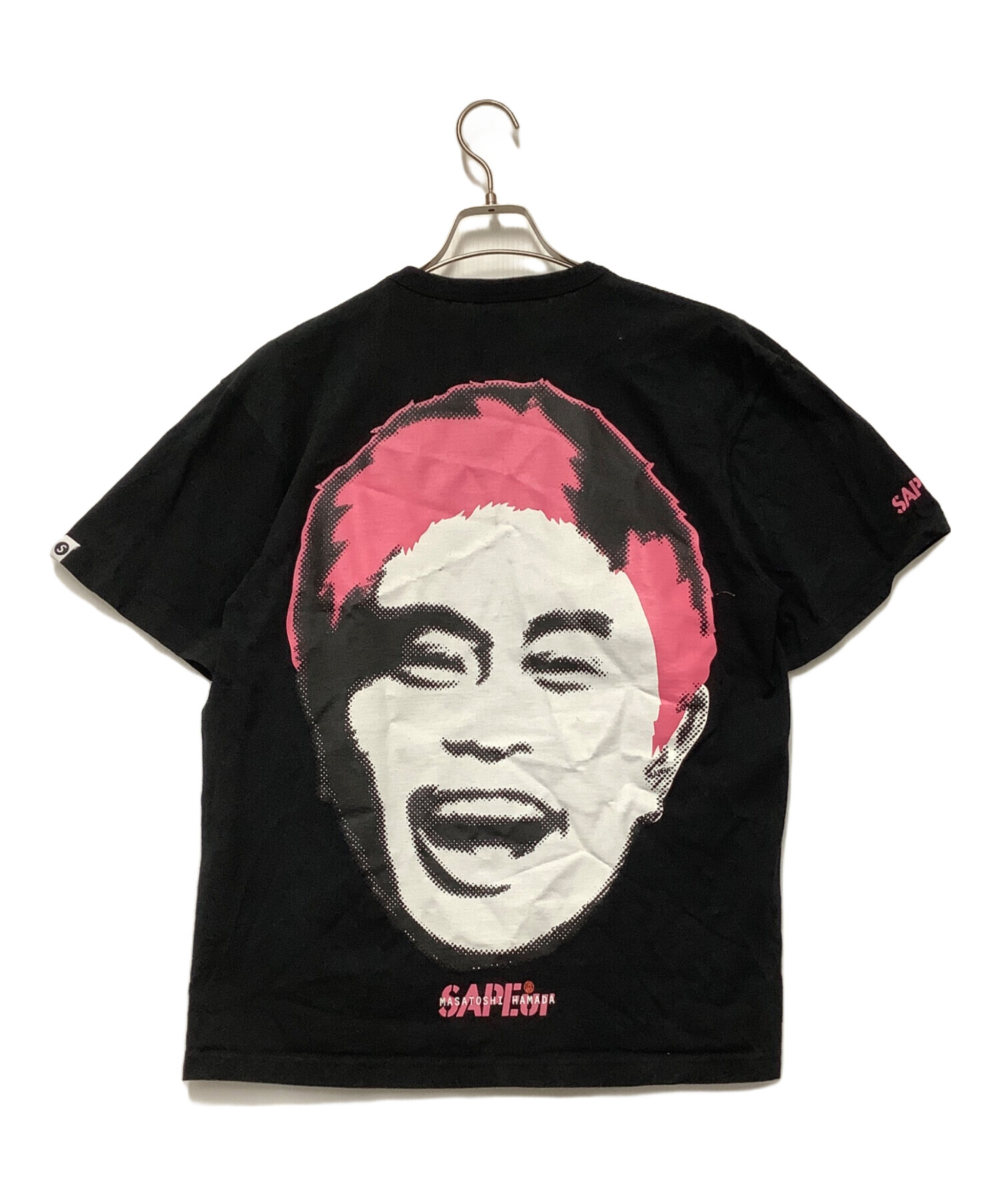 中古・古着通販】SAPEur (サプール) 半袖Tシャツ ブラック サイズ:M