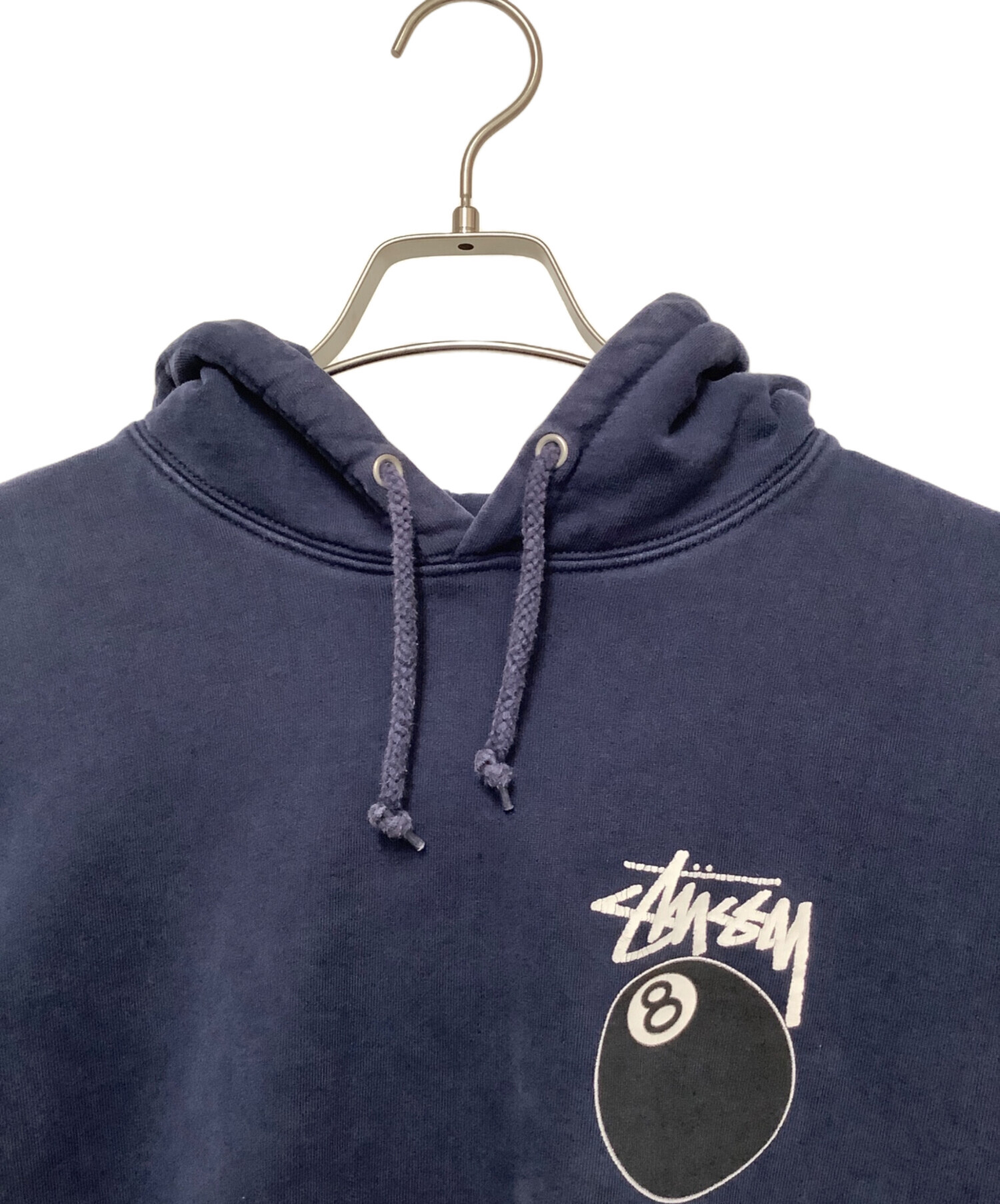 中古・古着通販】stussy (ステューシー) 8ボールパーカー ネイビー