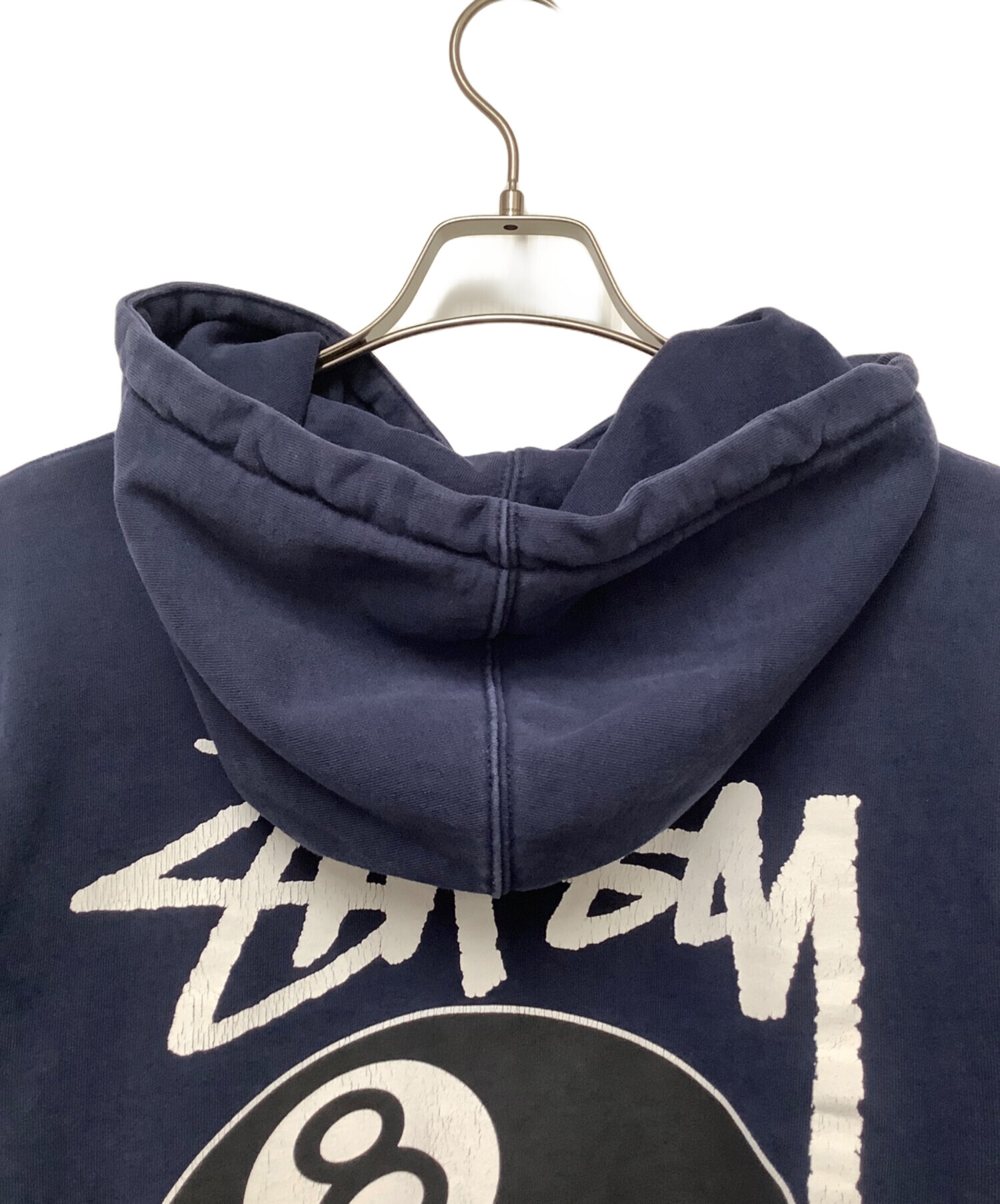 中古・古着通販】stussy (ステューシー) 8ボールパーカー ネイビー