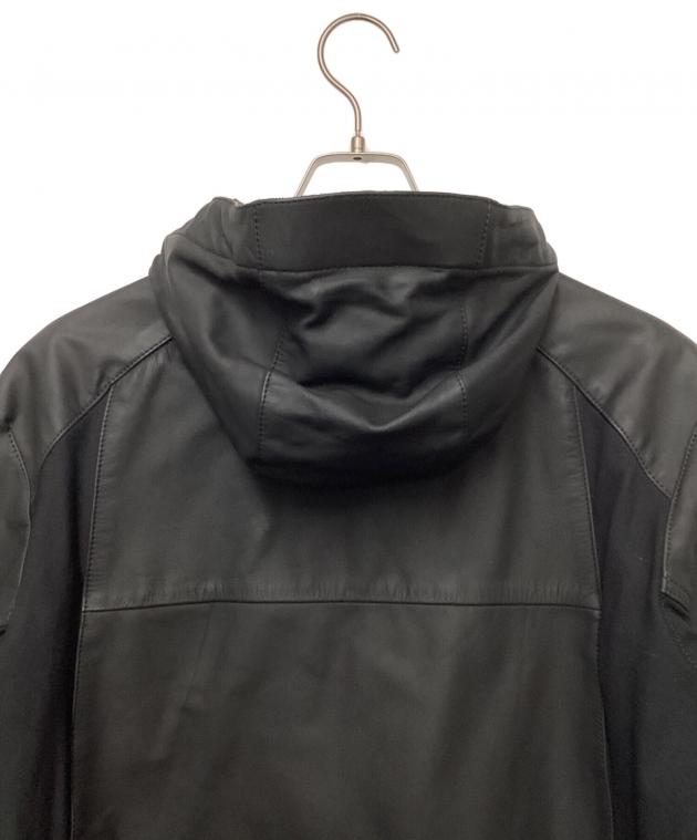 中古・古着通販】VIKTOS (ビクトス) WP LEATHER JACKET ブラック