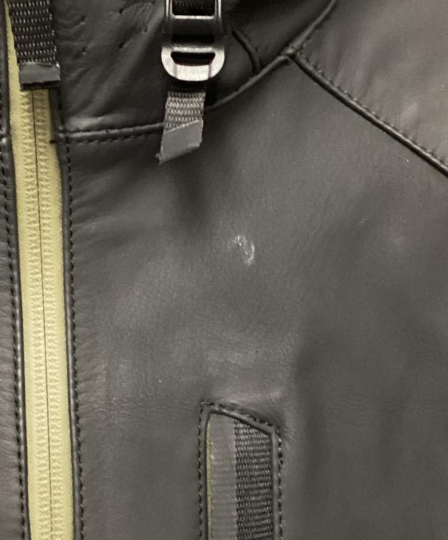 中古・古着通販】VIKTOS (ビクトス) WP LEATHER JACKET ブラック
