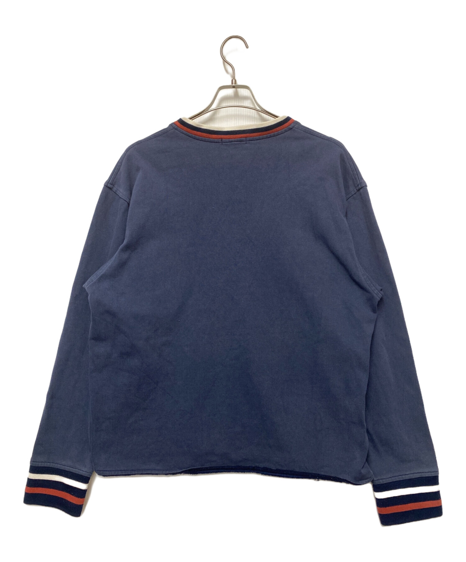 Stussy ネイビー トレーナー Mサイズ STUSSY ネイビー スウェットT