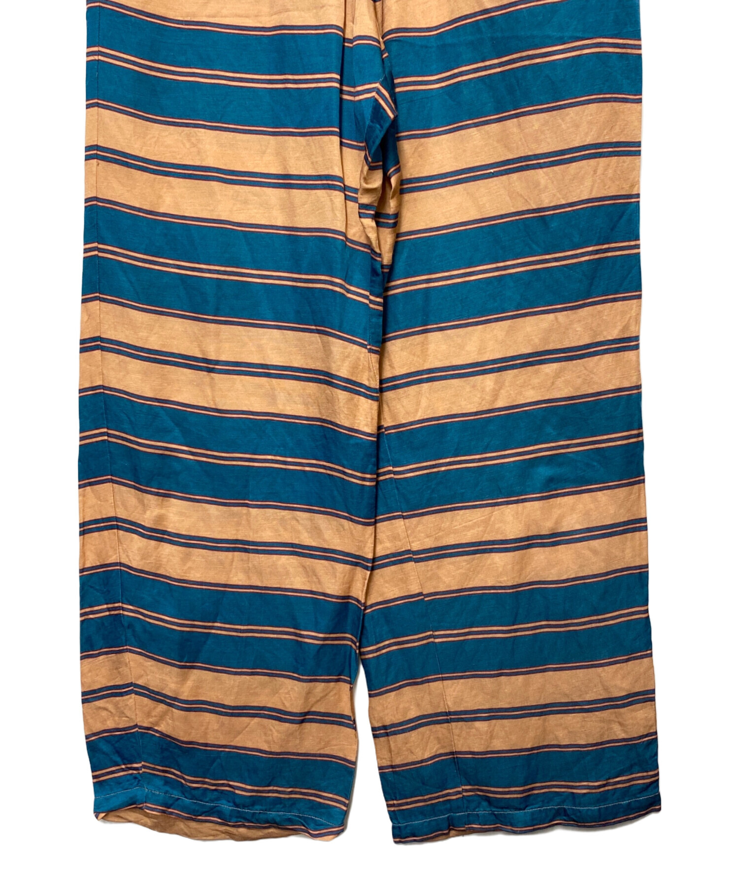 中古・古着通販】sara mallika (サラマリカ) MULTI BORDER PANTS