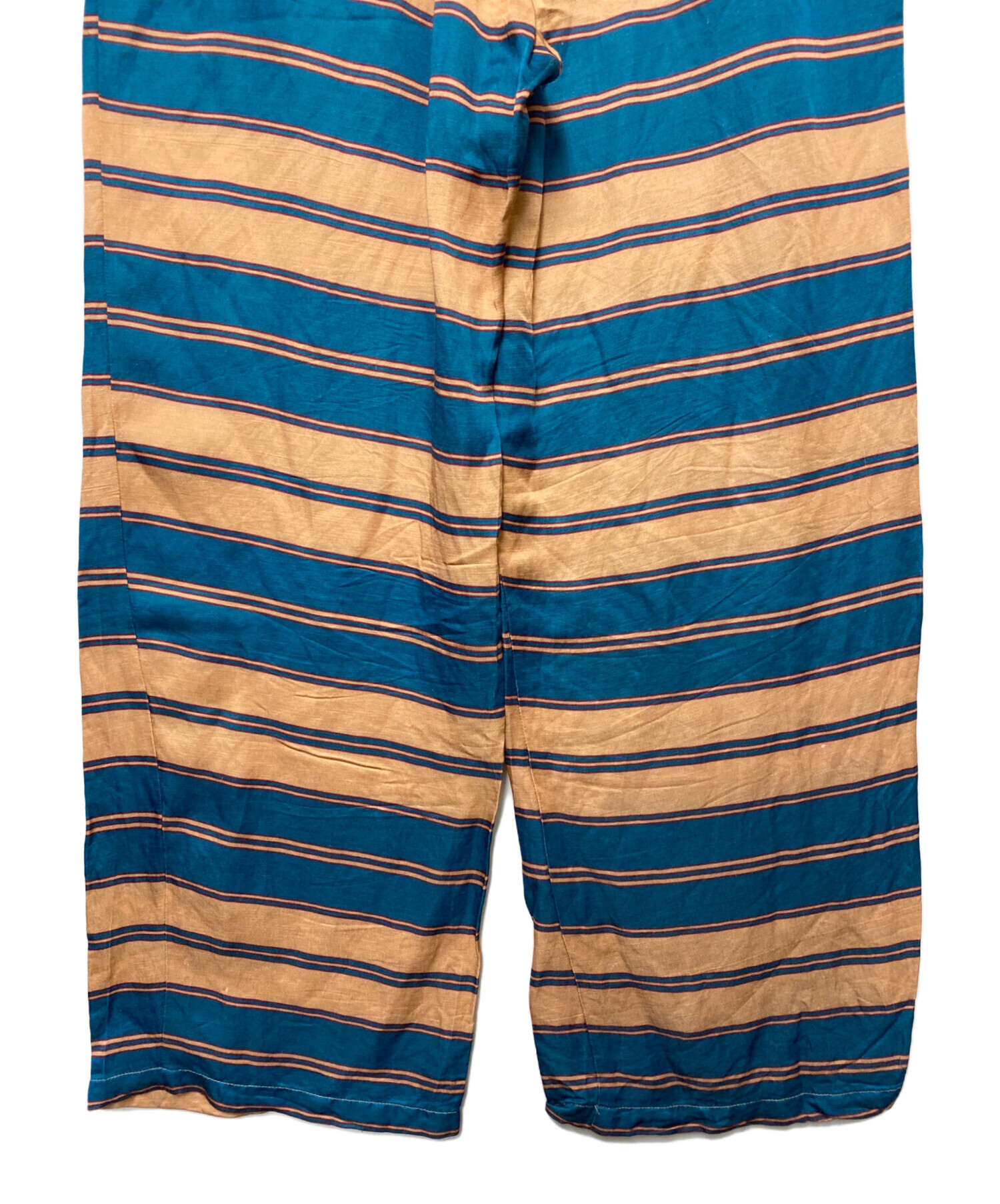中古・古着通販】sara mallika (サラマリカ) MULTI BORDER PANTS