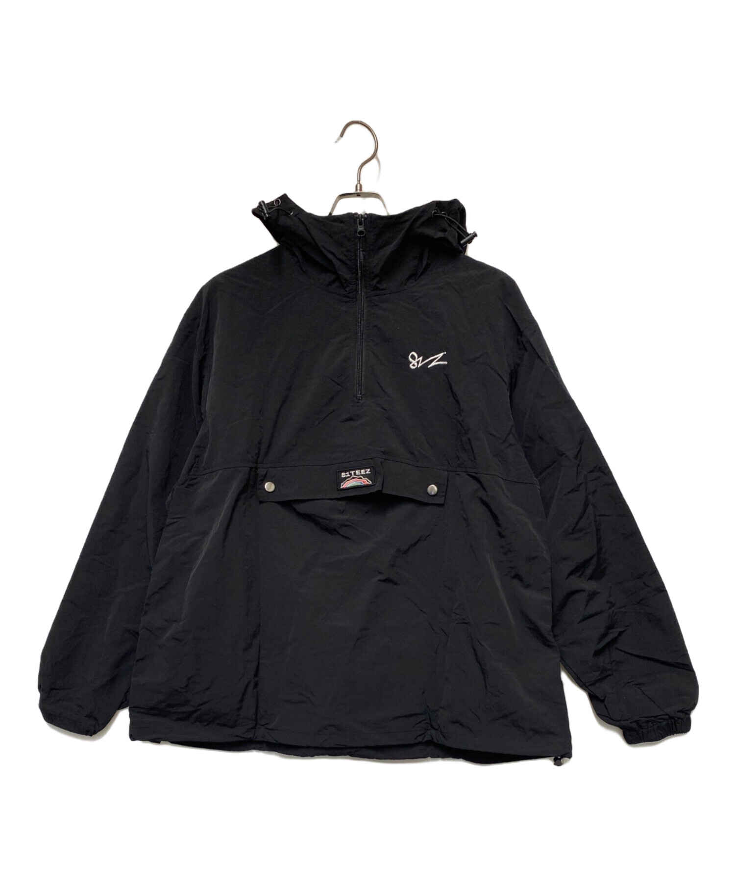 中古・古着通販】81TEEZ (ハイチーズ) アノラックパーカー ブラック