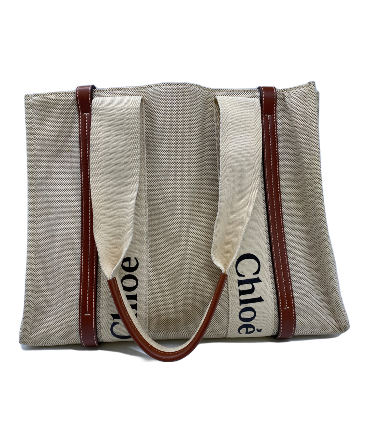 中古・古着通販】Chloe (クロエ) キャンバストートバッグ ウッディ