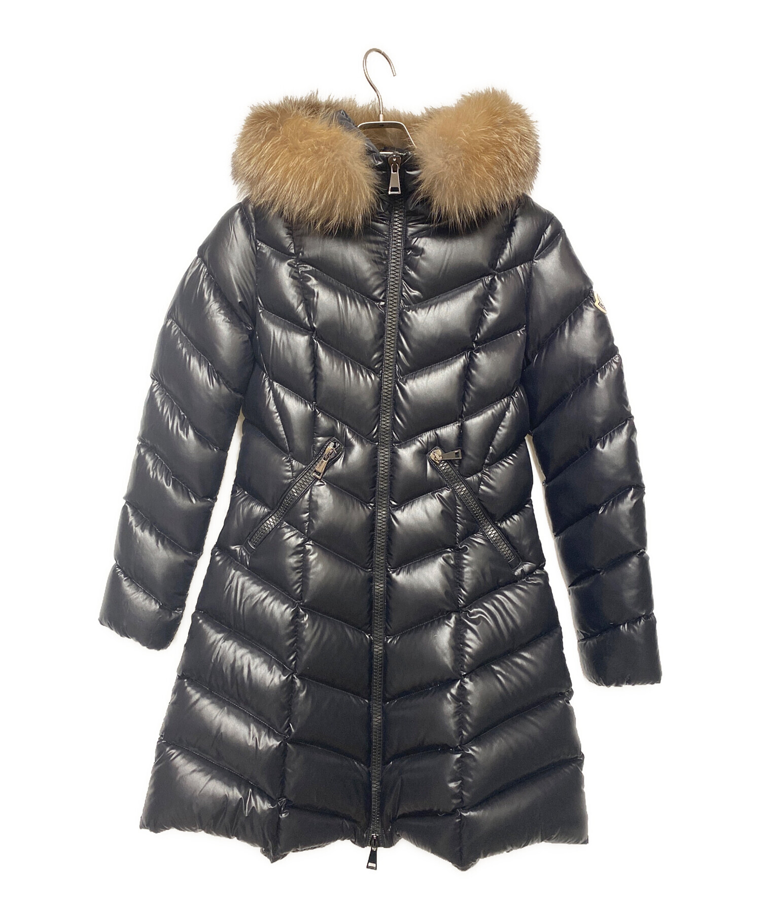 中古・古着通販】MONCLER (モンクレール) ダウンコート ブラック 