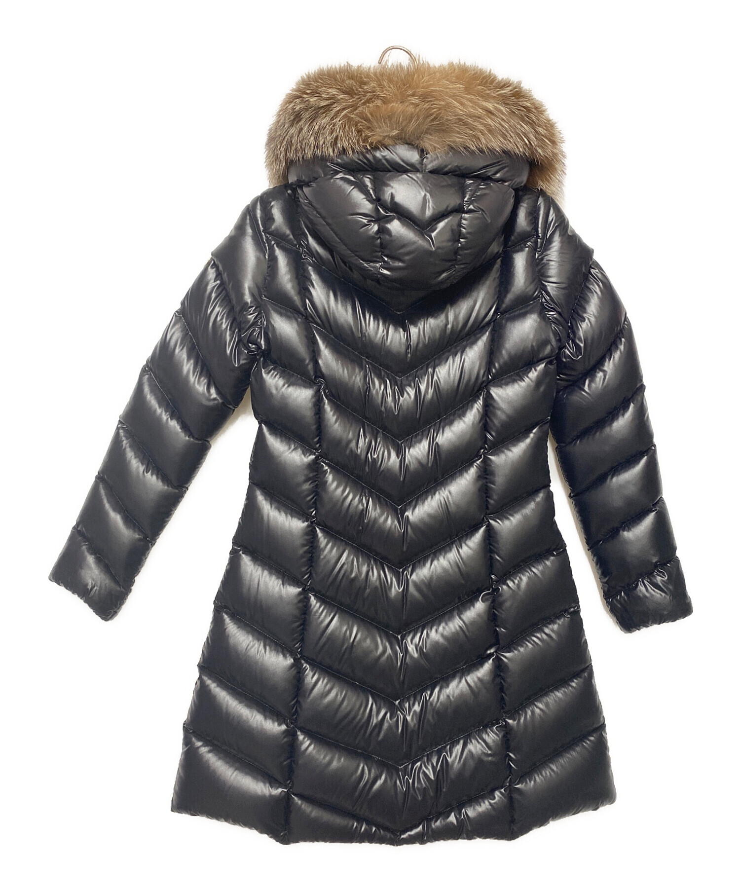中古・古着通販】MONCLER (モンクレール) ダウンコート ブラック 