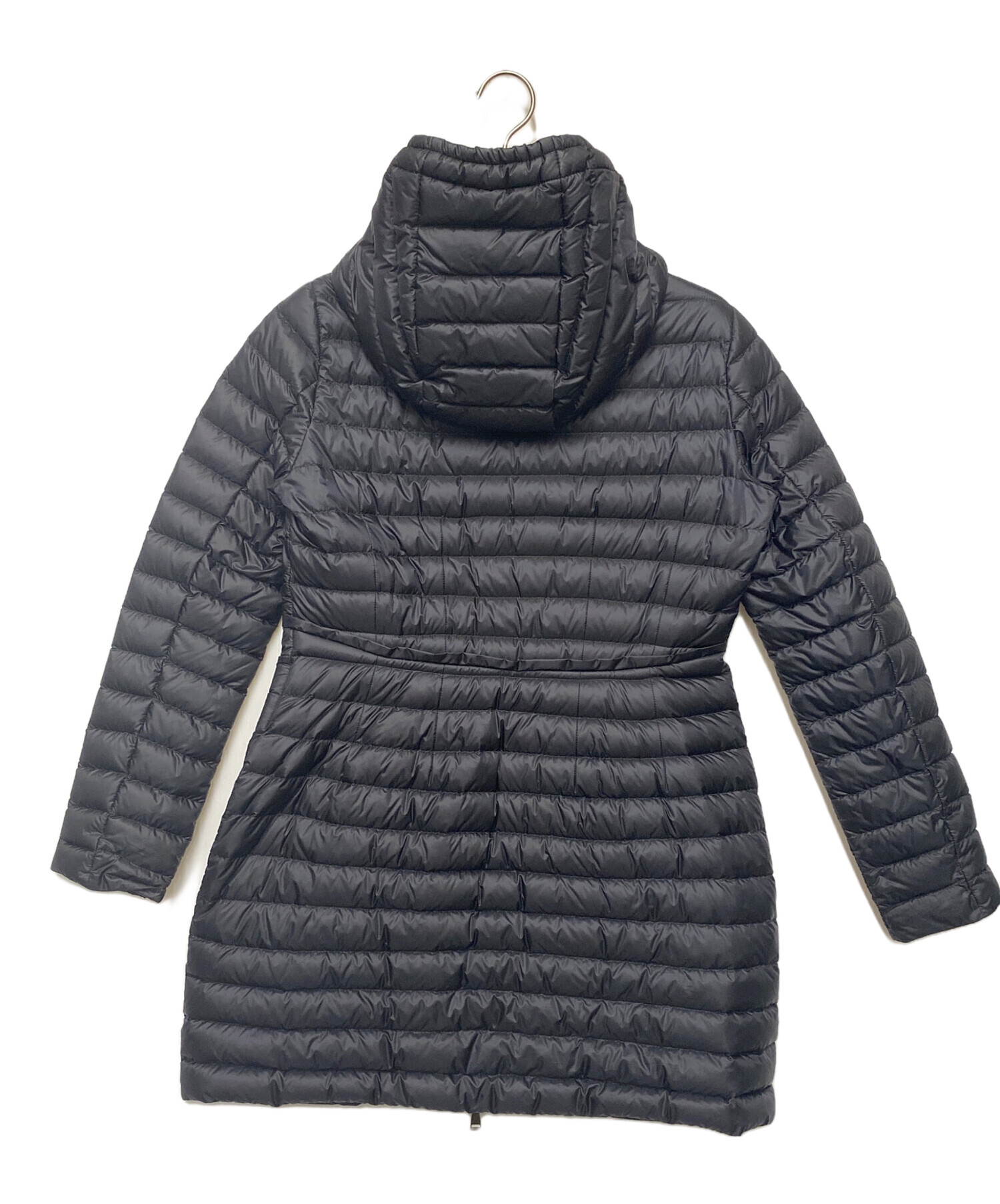 モンクレール ライトコート 中古・古着通販】MONCLER (モンクレール) ライトダウンコート ブラック