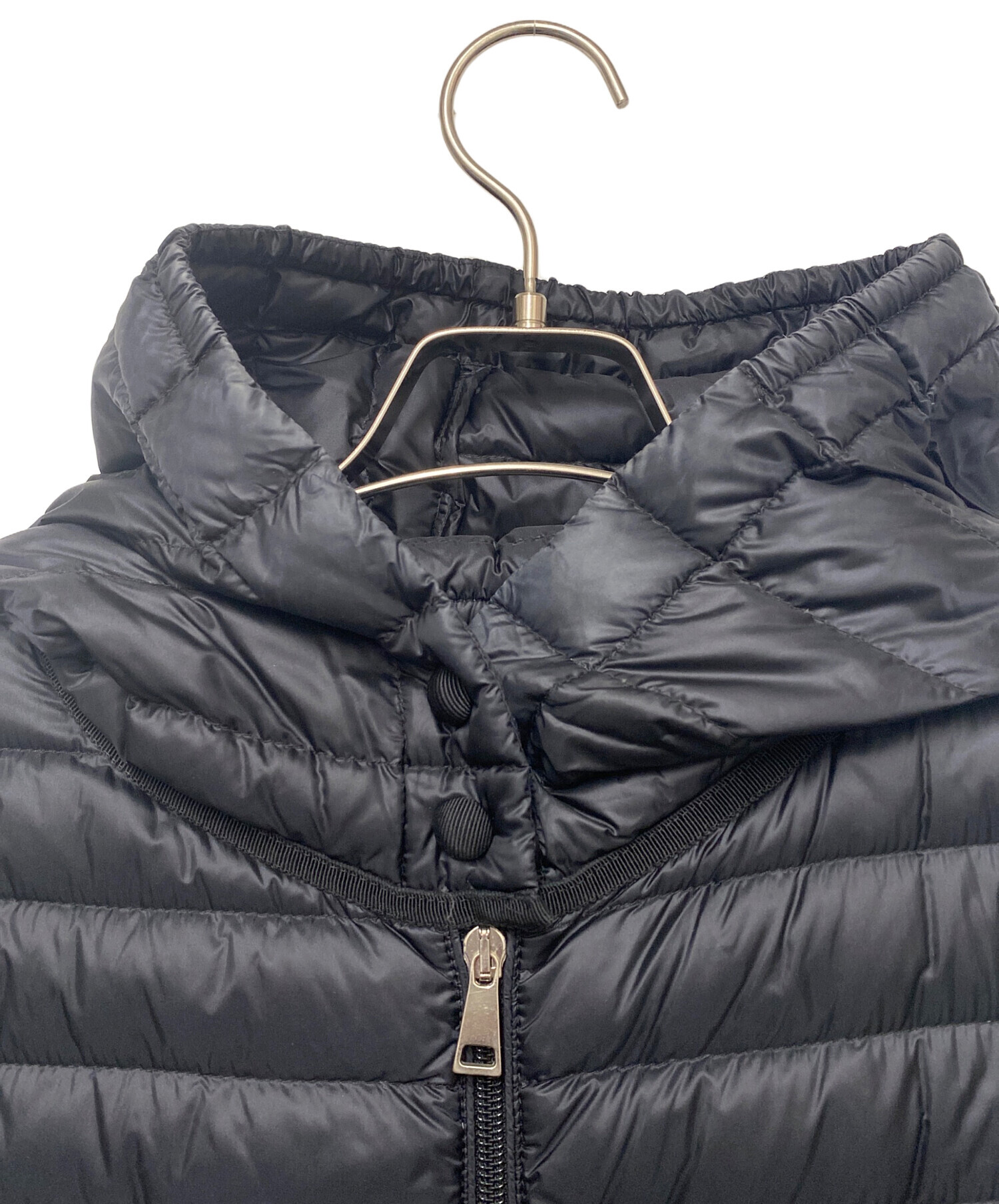 中古・古着通販】MONCLER (モンクレール) ライトダウンコート ブラック