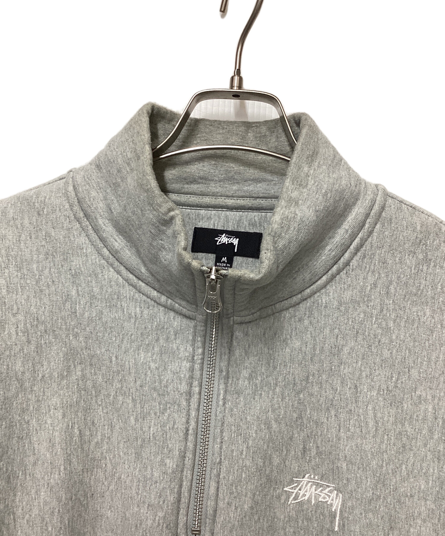 中古・古着通販】stussy (ステューシー) ハーフジップスウェット