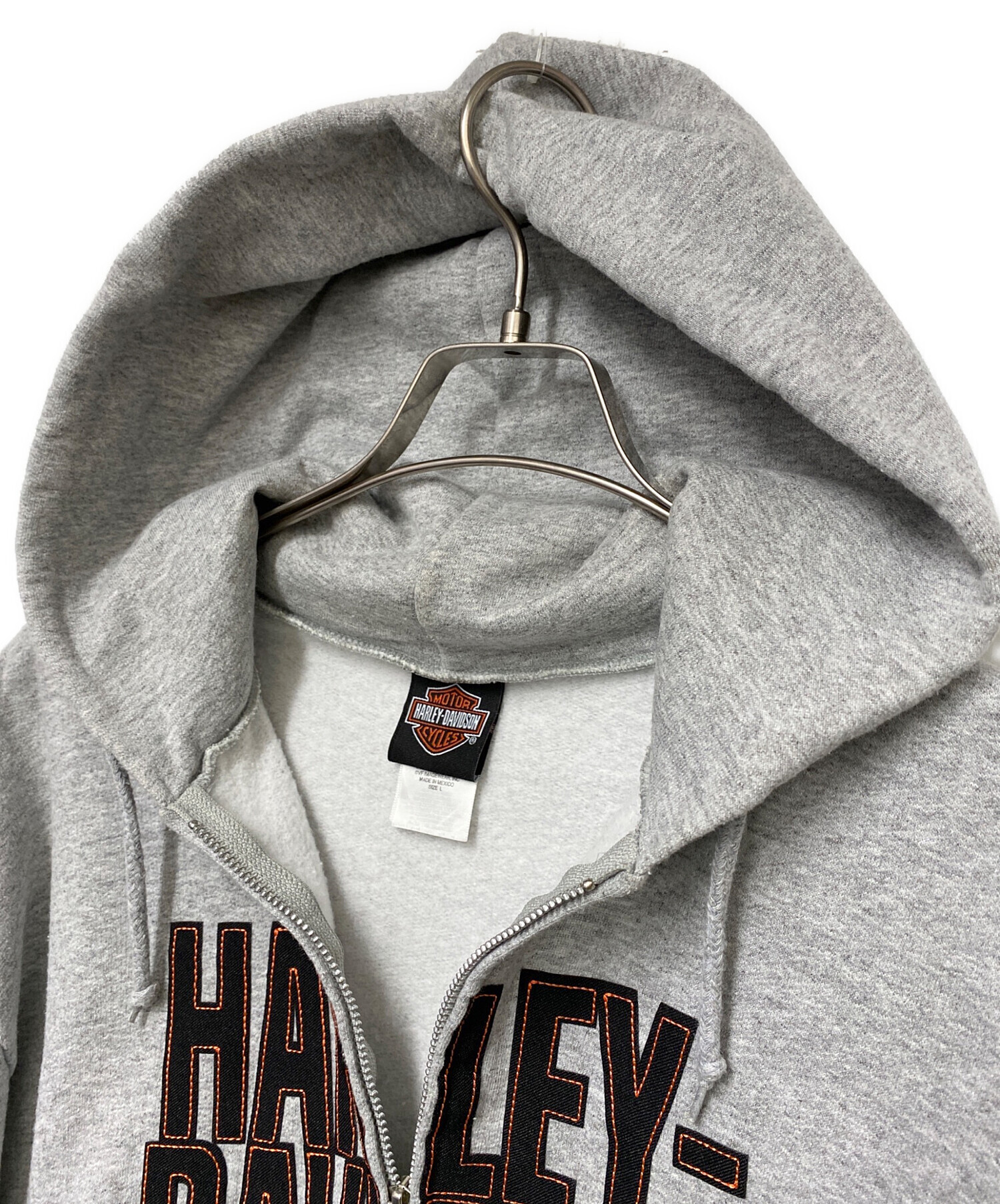 中古・古着通販】HARLEY-DAVIDSON (ハーレーダビッドソン) 刺繍ジップ