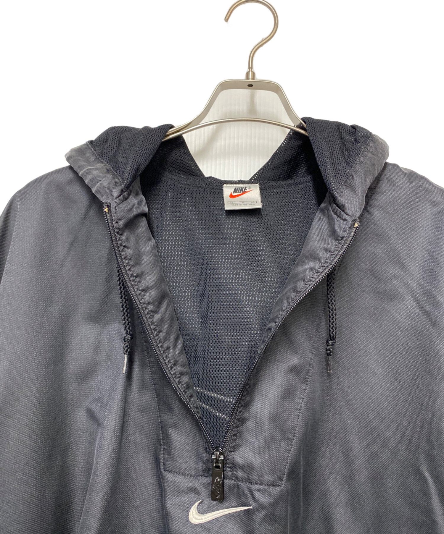 中古・古着通販】NIKE (ナイキ) NIKE アノラックパーカー ブラック 