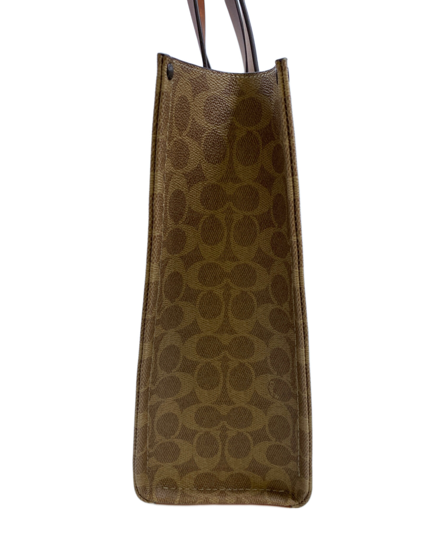 中古・古着通販】COACH (コーチ) リレー トート バッグ 34 ブラウン