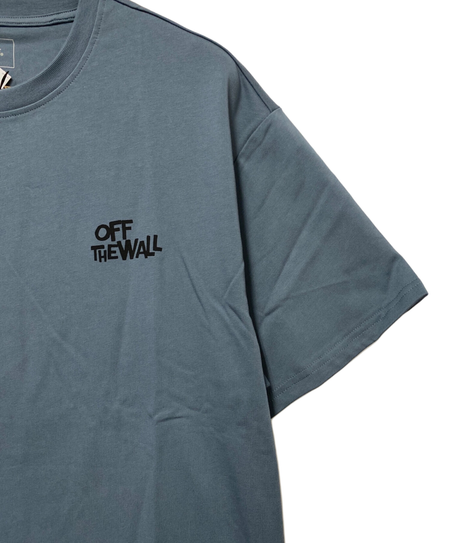 中古・古着通販】VANS (ヴァンズ) プリントTシャツ ネイビー サイズ:XL 