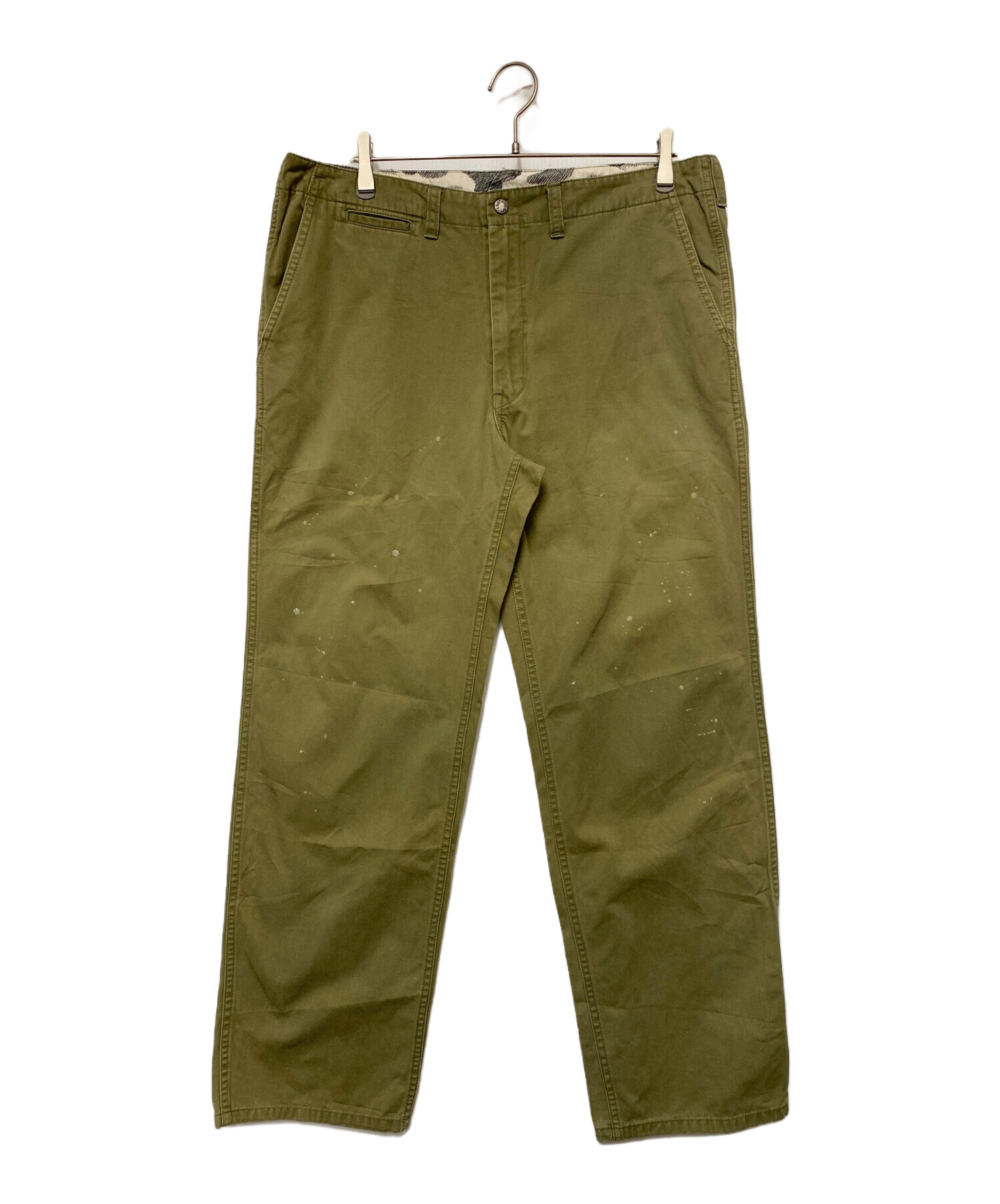 A BATHING APE モンキーパンツ オリーブ 中古・古着通販】A BATHING APE (アベイシングエイプ) A BATHING APE