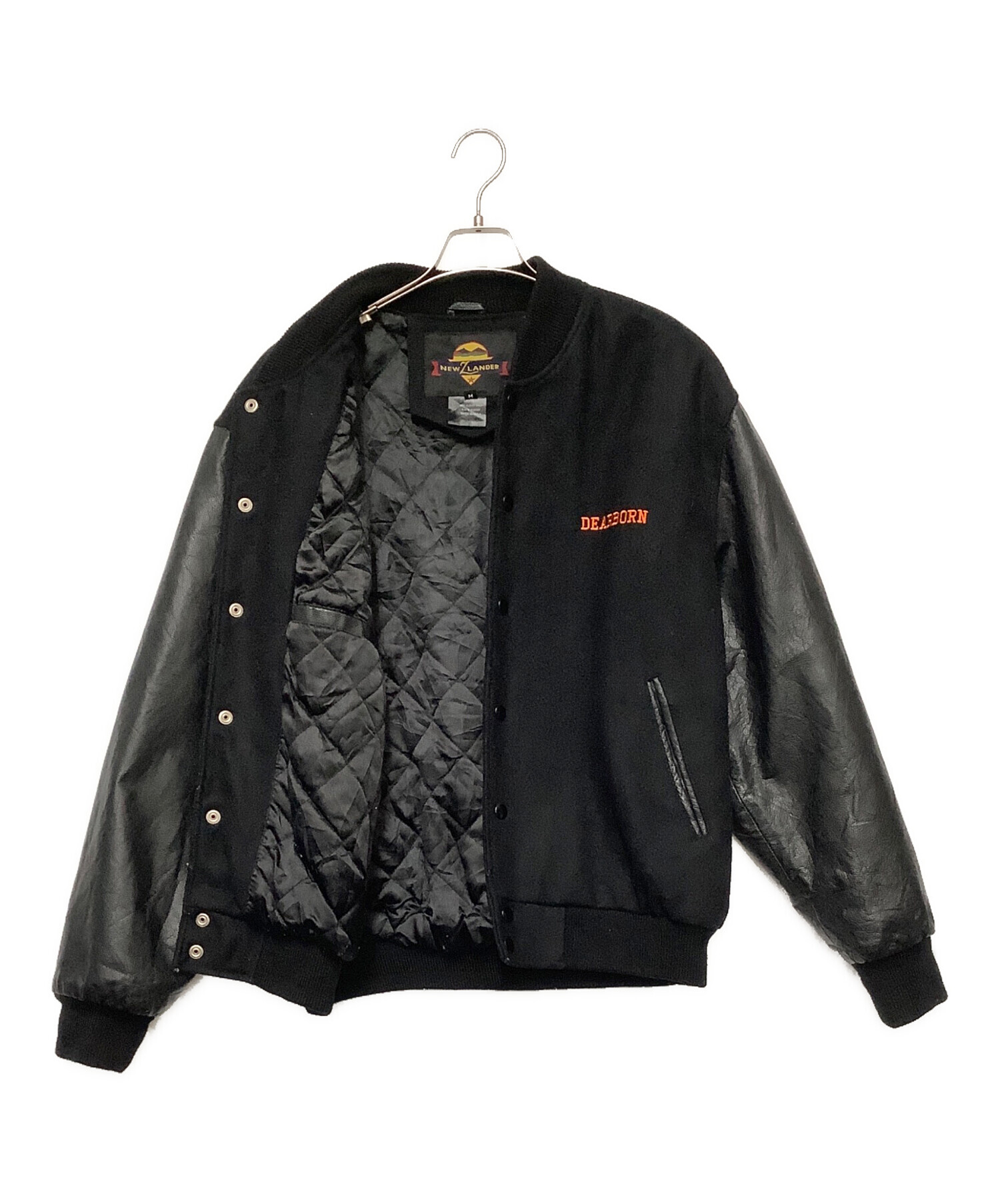 古着　150th TRANS CO スタジャン 黒 中古・古着通販】insert coin (インサート コイン) スタジャン