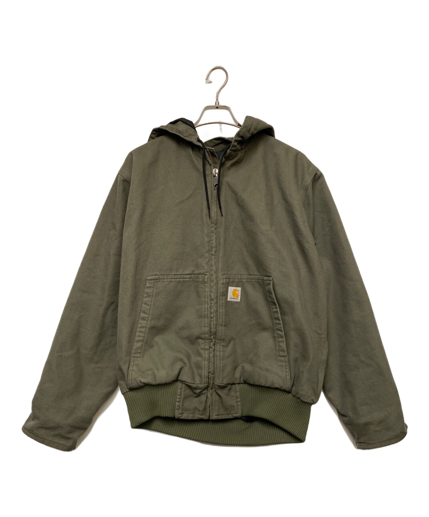 カーハート アクティブ ジャケット カーキ 中古・古着通販】CarHartt (カーハート) アクティブジャケット カーキ
