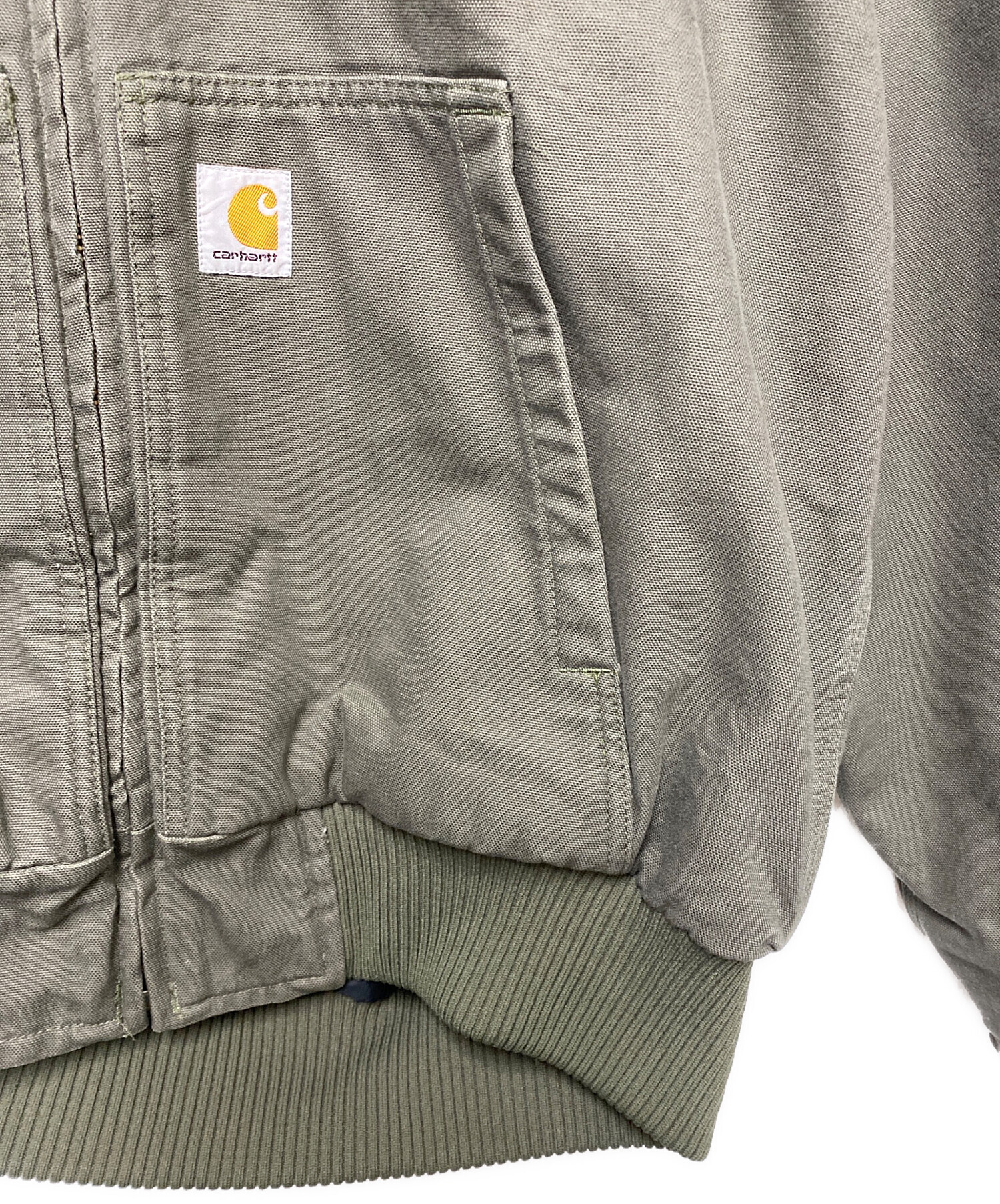 中古・古着通販】CarHartt (カーハート) アクティブジャケット カーキ