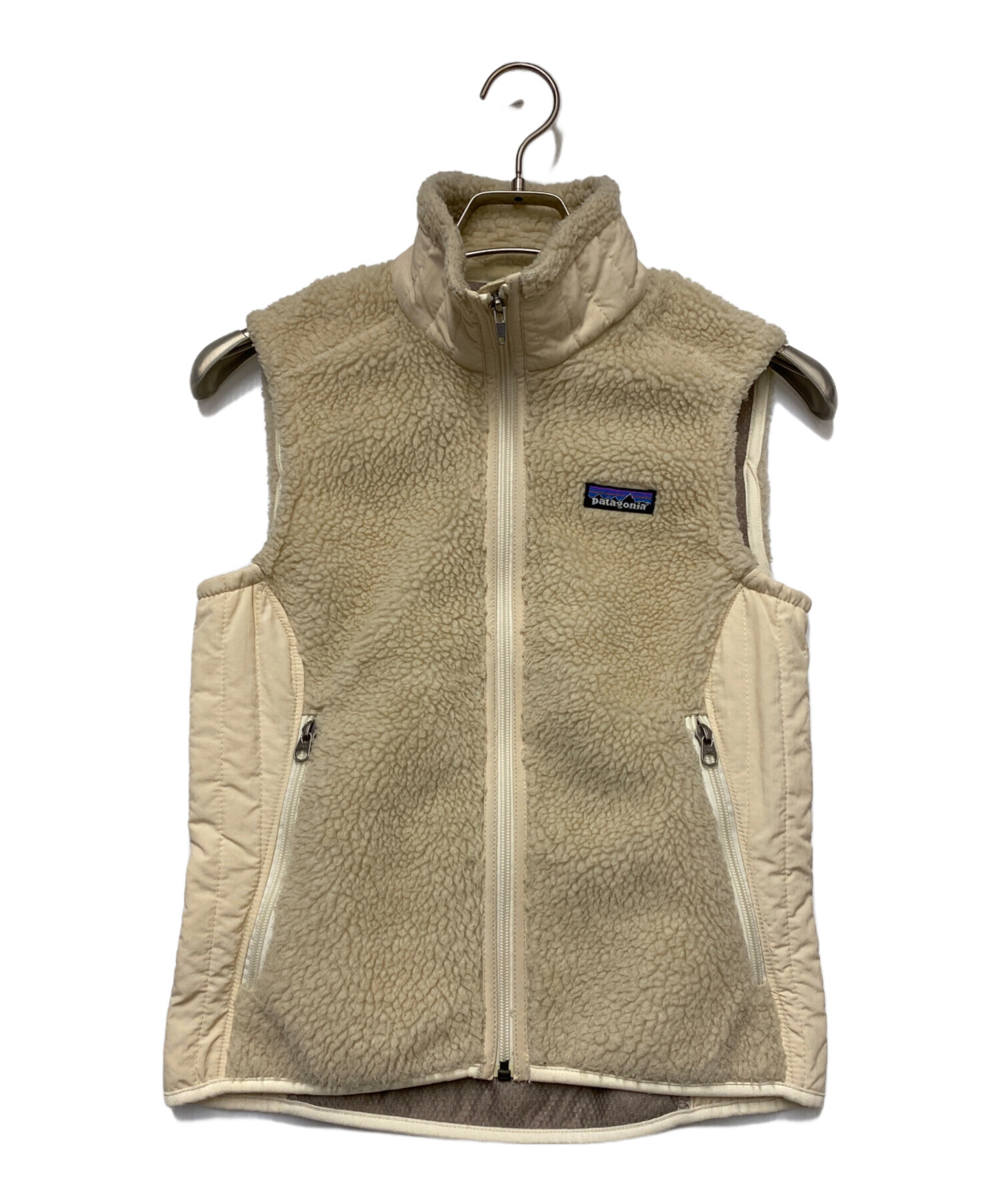 s*o様 Patagonia フリース ベスト ベージュ 中古・古着通販】Patagonia (パタゴニア) Patagonia フリースベスト