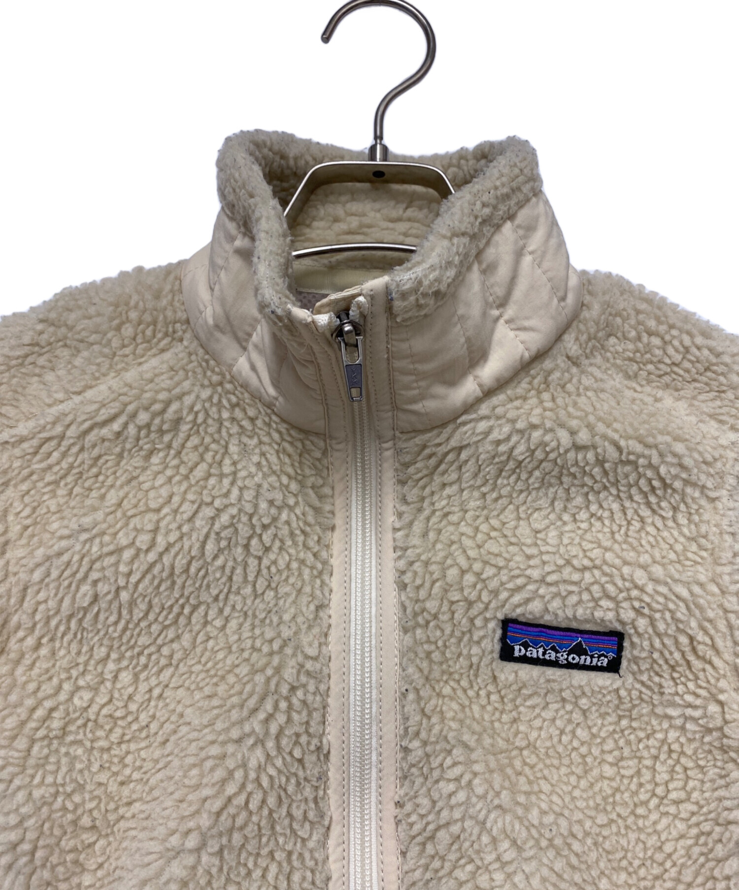 patagonia フリースベスト S ベージュ 中古・古着通販】Patagonia (パタゴニア) フリースベスト ベージュ