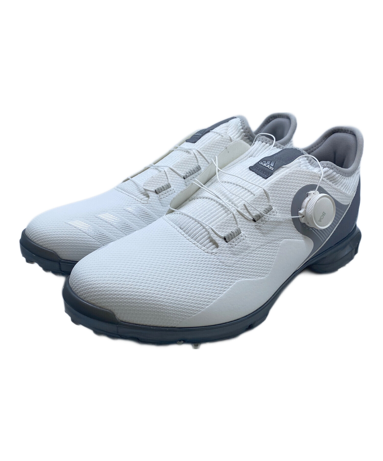 中古・古着通販】adidas (アディダス) ゴルフシューズ ホワイト サイズ