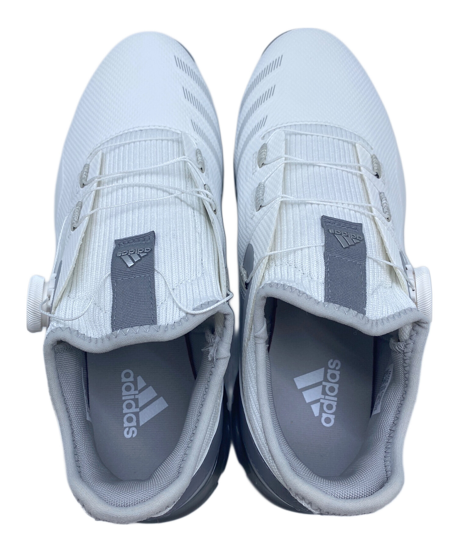 中古・古着通販】adidas (アディダス) ゴルフシューズ ホワイト サイズ