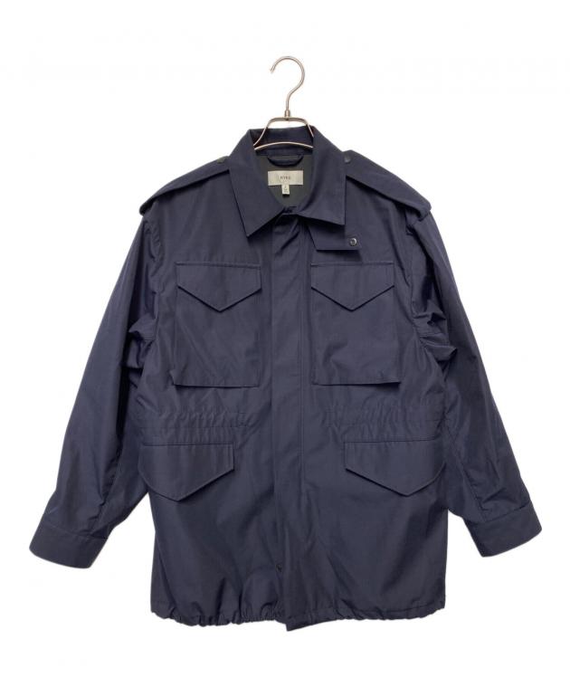 中古・古着通販】HYKE (ハイク) ファティーグジャケット ネイビー