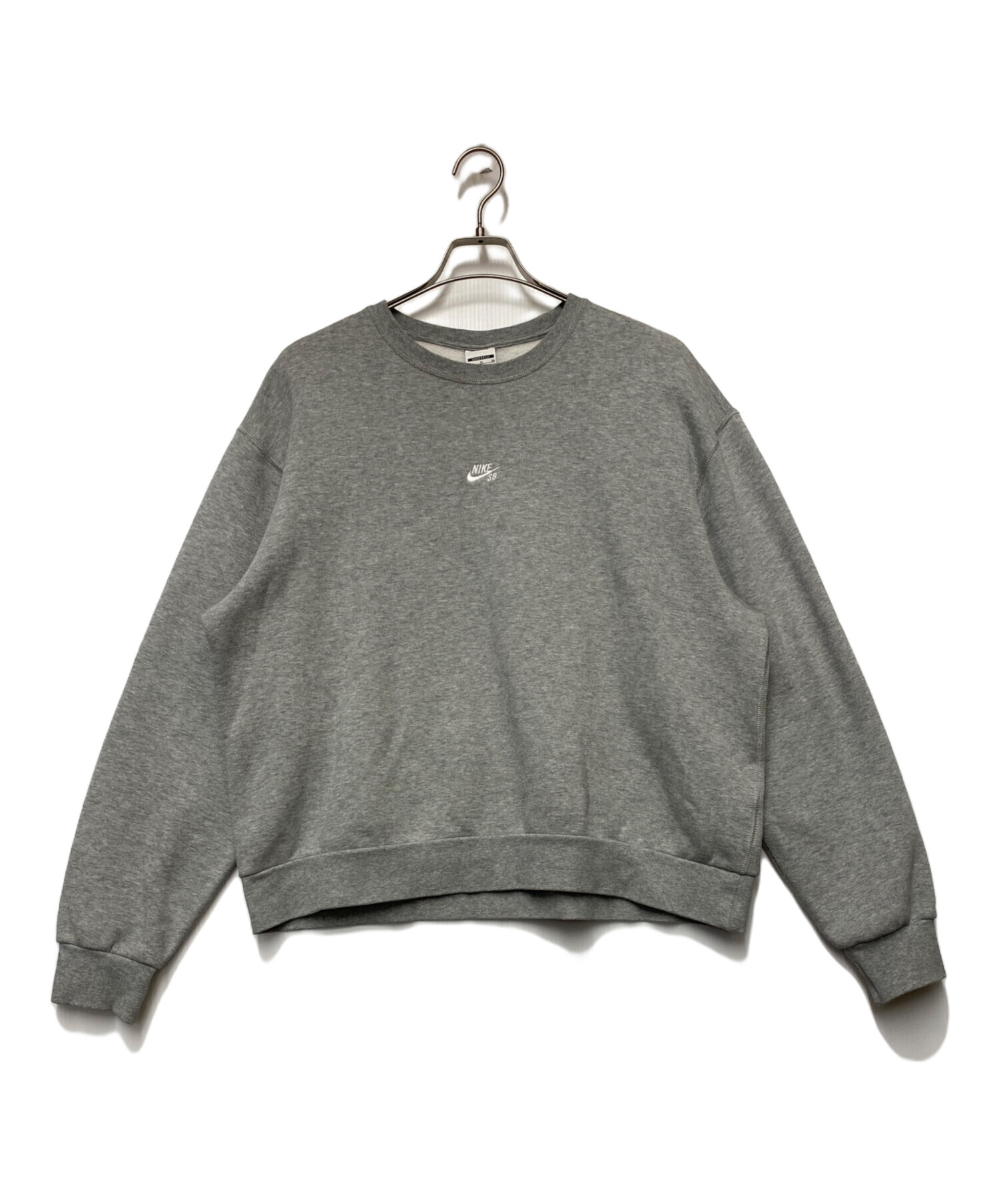 中古・古着通販】NIKE (ナイキ) クルーネックスウェット グレー サイズ 