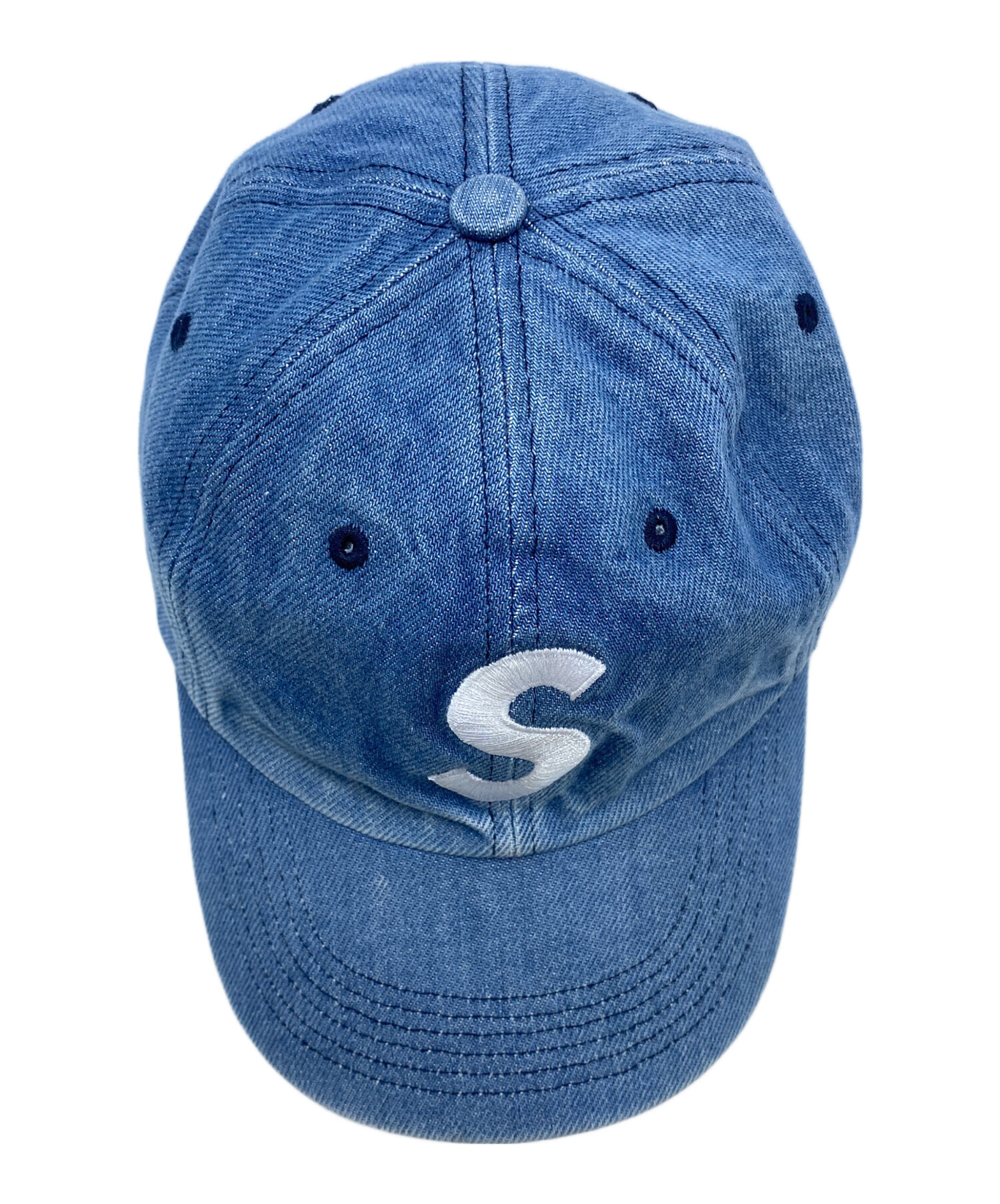 Supreme Sロゴ　インディゴデニム 30 中古・古着通販】Supreme (シュプリーム) PIGMENT S LOGO 6 PANEL
