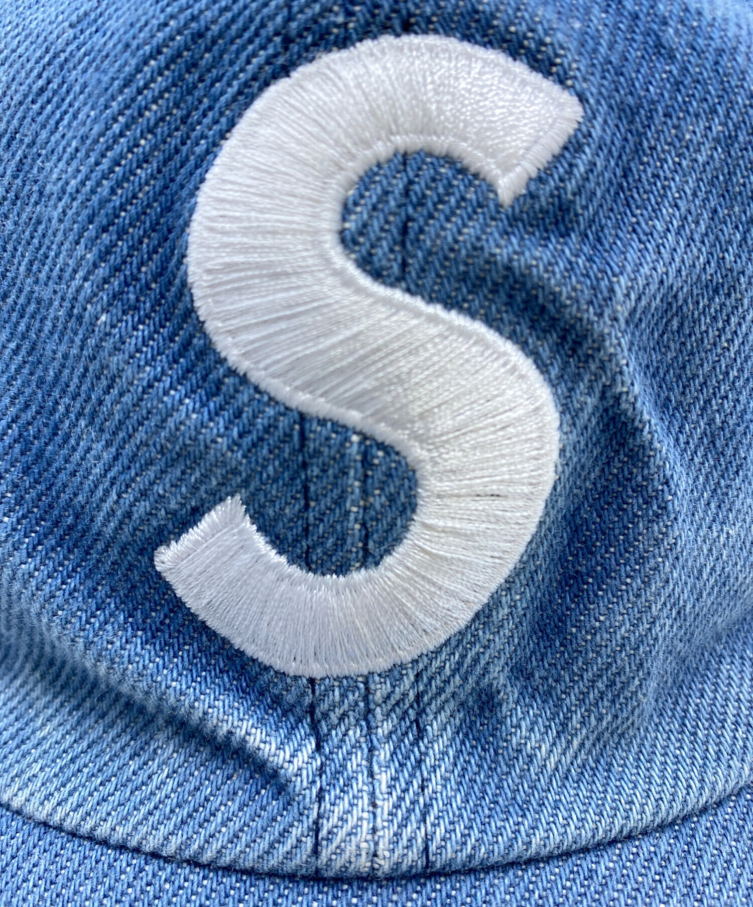 Supreme Sロゴ　インディゴデニム 30 中古・古着通販】Supreme (シュプリーム) PIGMENT S LOGO 6 PANEL