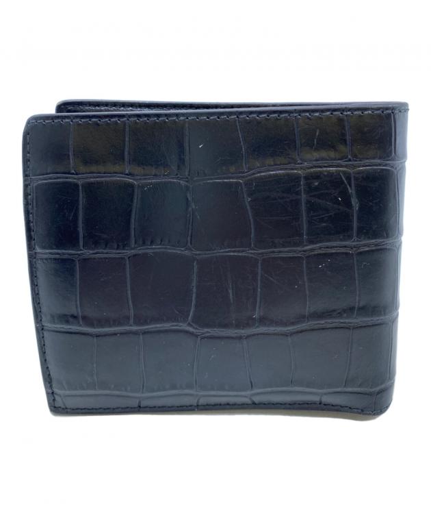 【正規品】BALENCIAGA 二つ折り財布 未使用 中古・古着通販】BALENCIAGA (バレンシアガ) 2つ折り財布 ブラック