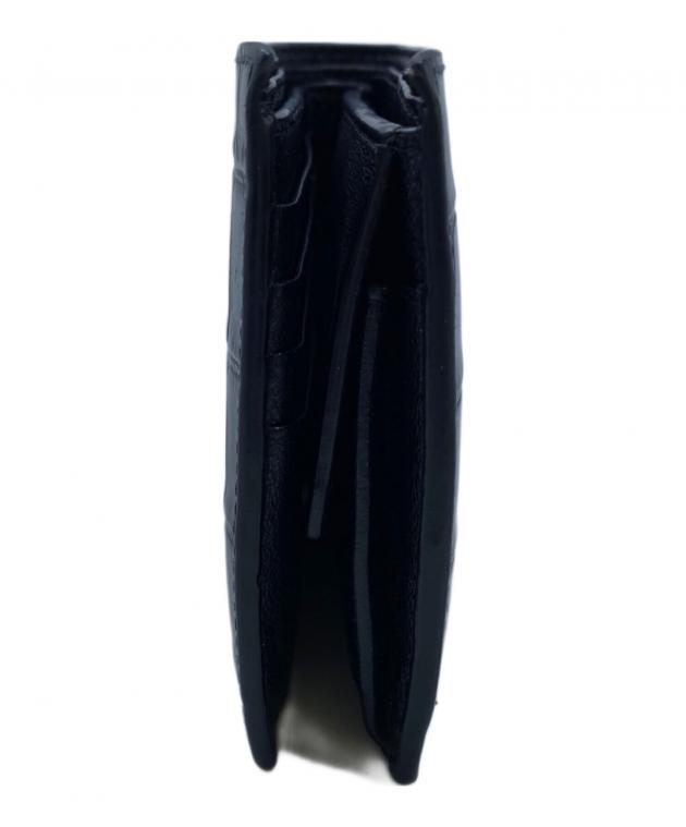【断捨離】BALENCIAGA ブラック 二つ折り財布 中古・古着通販】BALENCIAGA (バレンシアガ) 2つ折り財布 ブラック