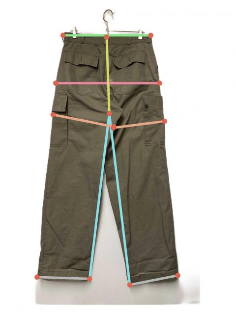 凛*虎様 CUNE キューン カーゴパンツ カーキ L 古着 中古・古着通販】KLUANE (クルアネ) KLUANE ミリタリーカーゴパンツ