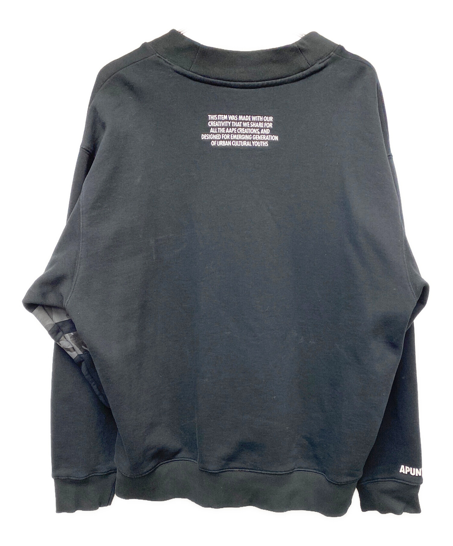 美品　エイプA BATHING APE シャーク カーディガン タイガー 黒 A BATHING APE（アベイシングエイプ）の「SHARK FULL ZIP HOODIE