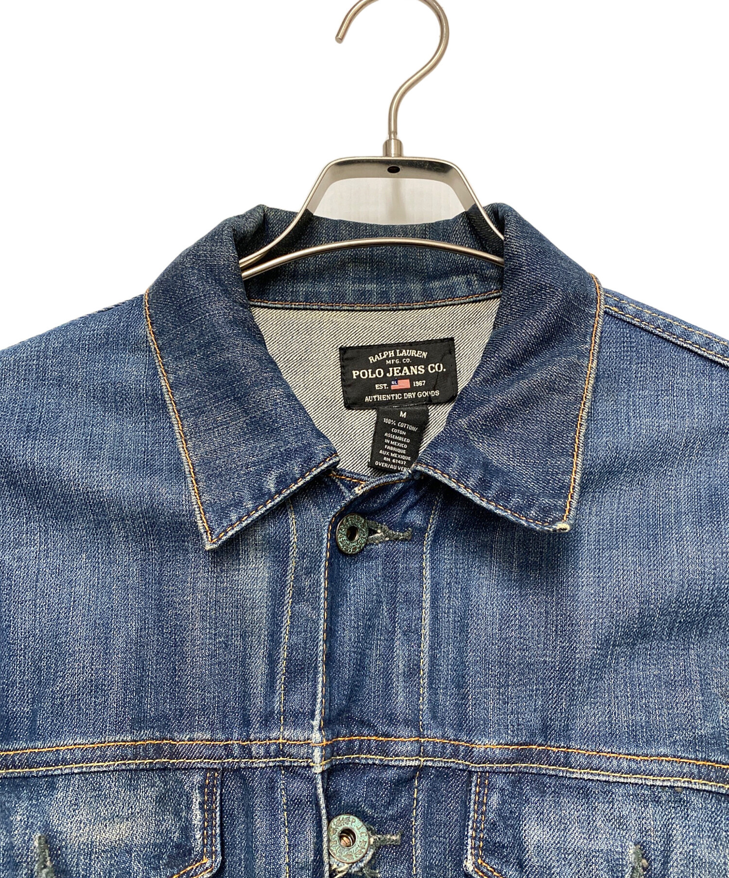 中古・古着通販】POLO JEANS (ポロジーンズ) デニムジャケット