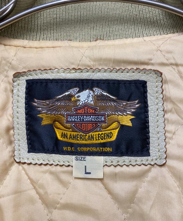 中古・古着通販】HARLEY-DAVIDSON (ハーレーダビッドソン) レザー
