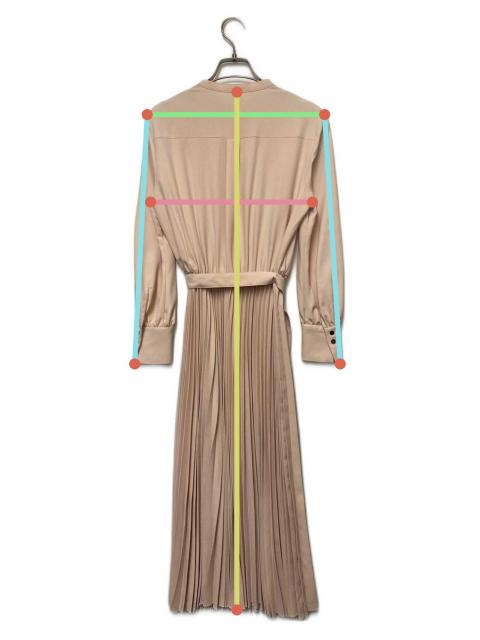 中古・古着通販】ANAYI (アナイ) ANAYI バックサテンプリーツ