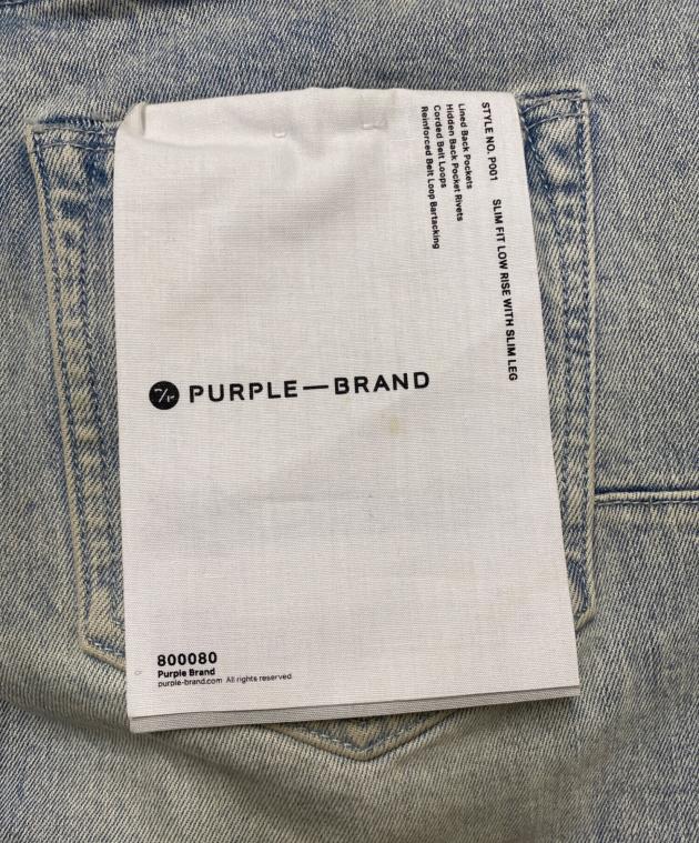 中古・古着通販】PURPLE BRAND (パープルブランド) デニムパンツ